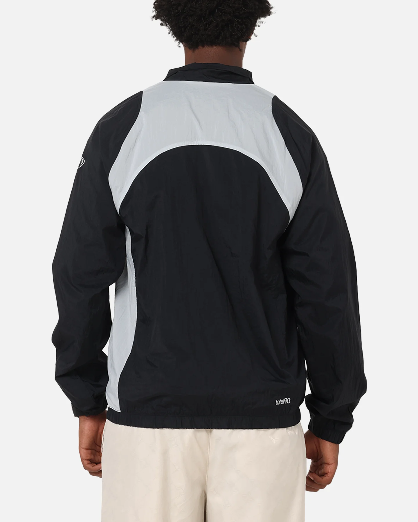 Nike Chelsea FC Total 90 Track Jacket Black/Silver - Image 3