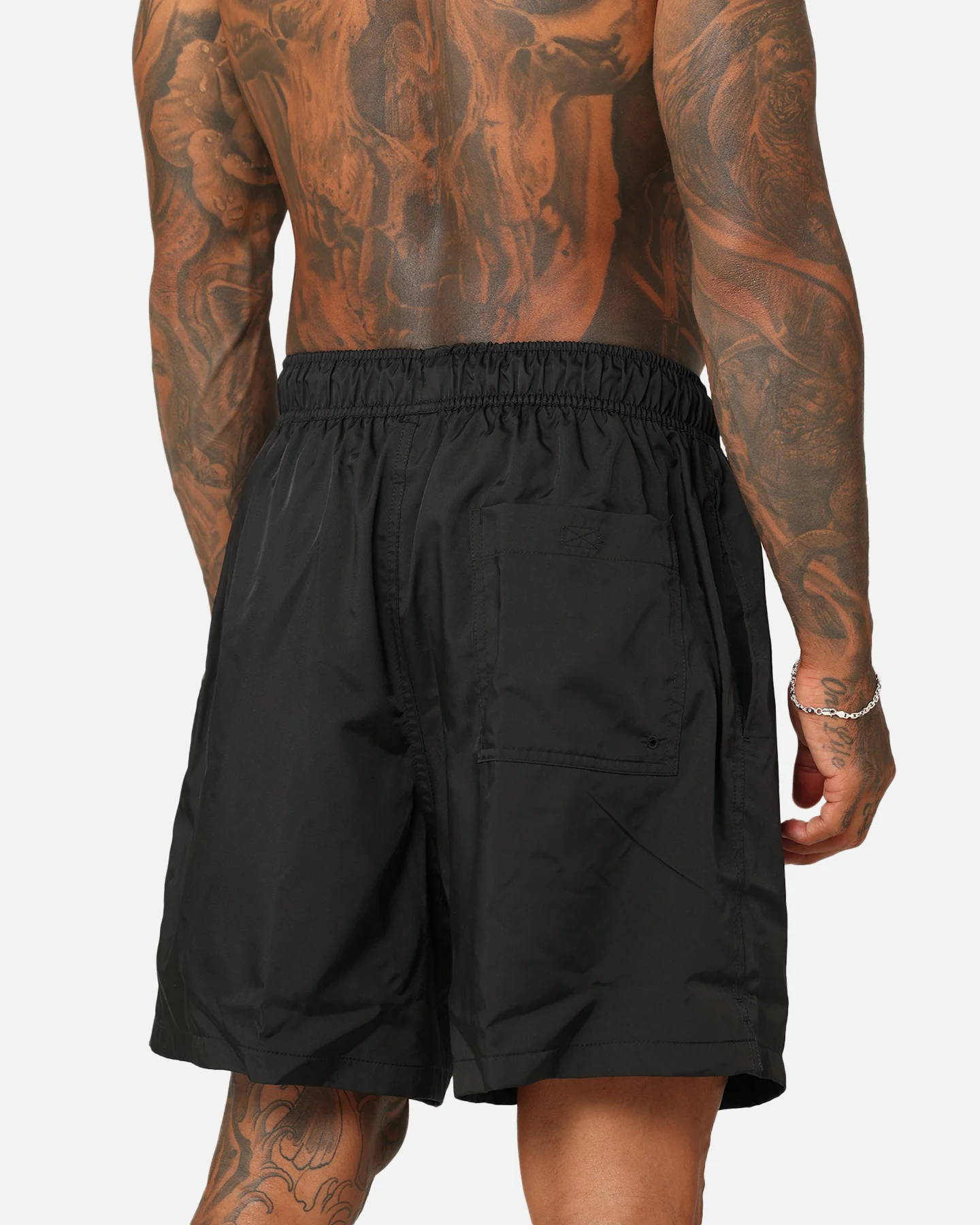 Nike Club Flow Shorts Black/White - Image 8