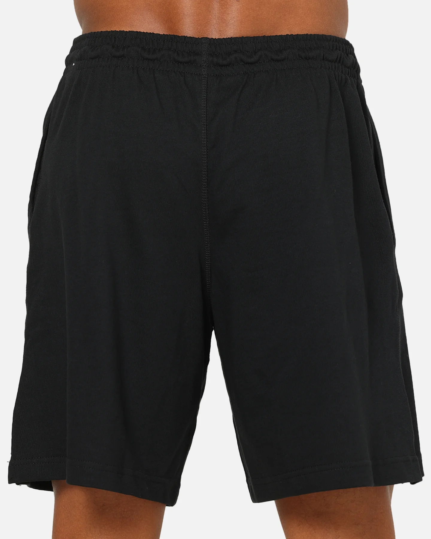 Nike Club Knit Shorts Black/White - Image 8