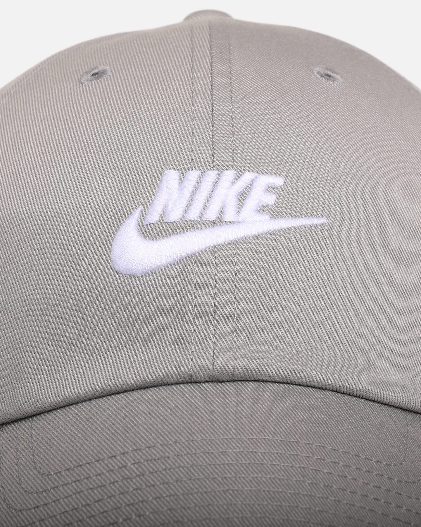 Nike Club Unstructured Futura Wash Strapback Cap Black/Particle - Image 5