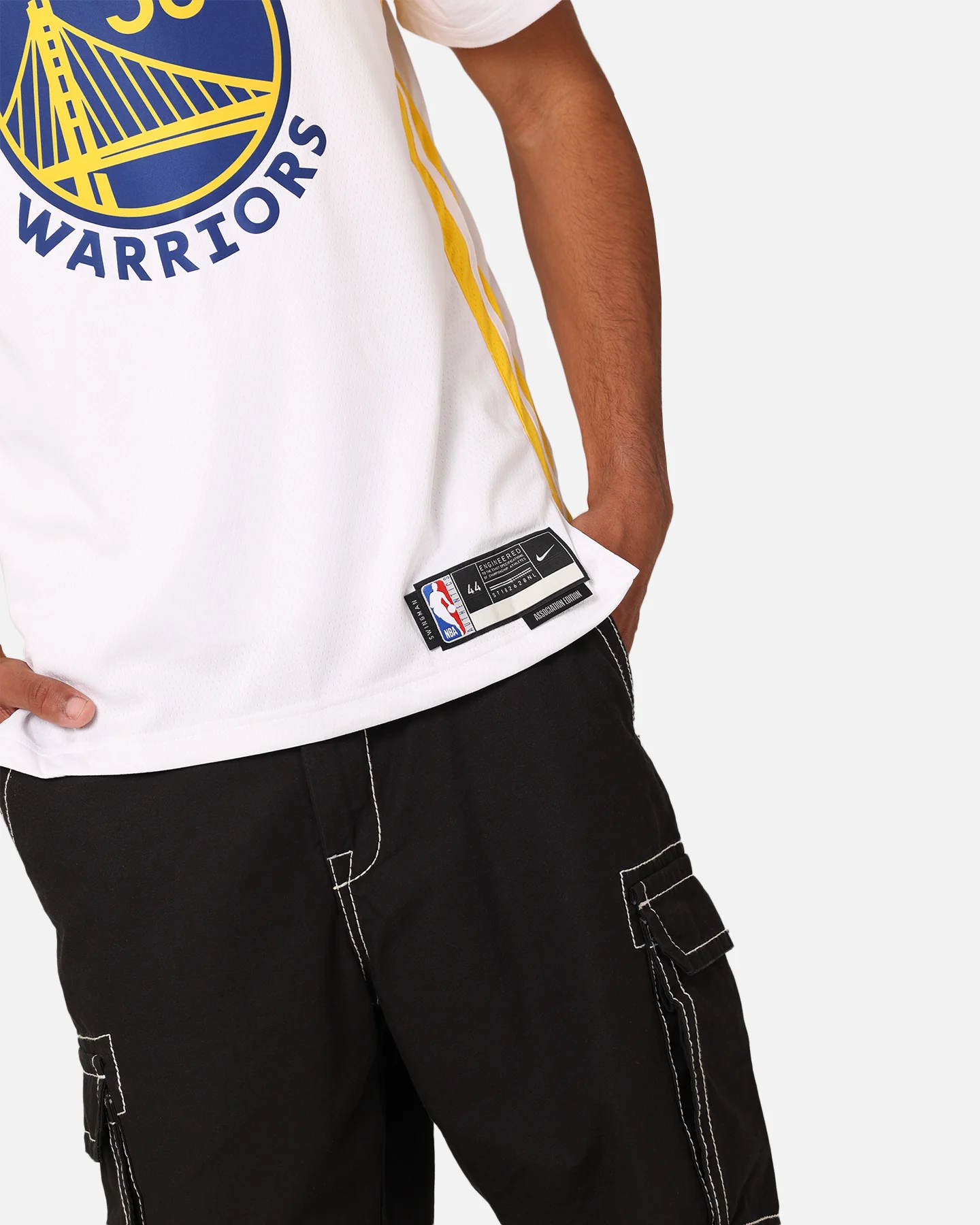 Nike Golden State Warriors Steph Curry Dri-FIT Swingman Jersey White - Image 9