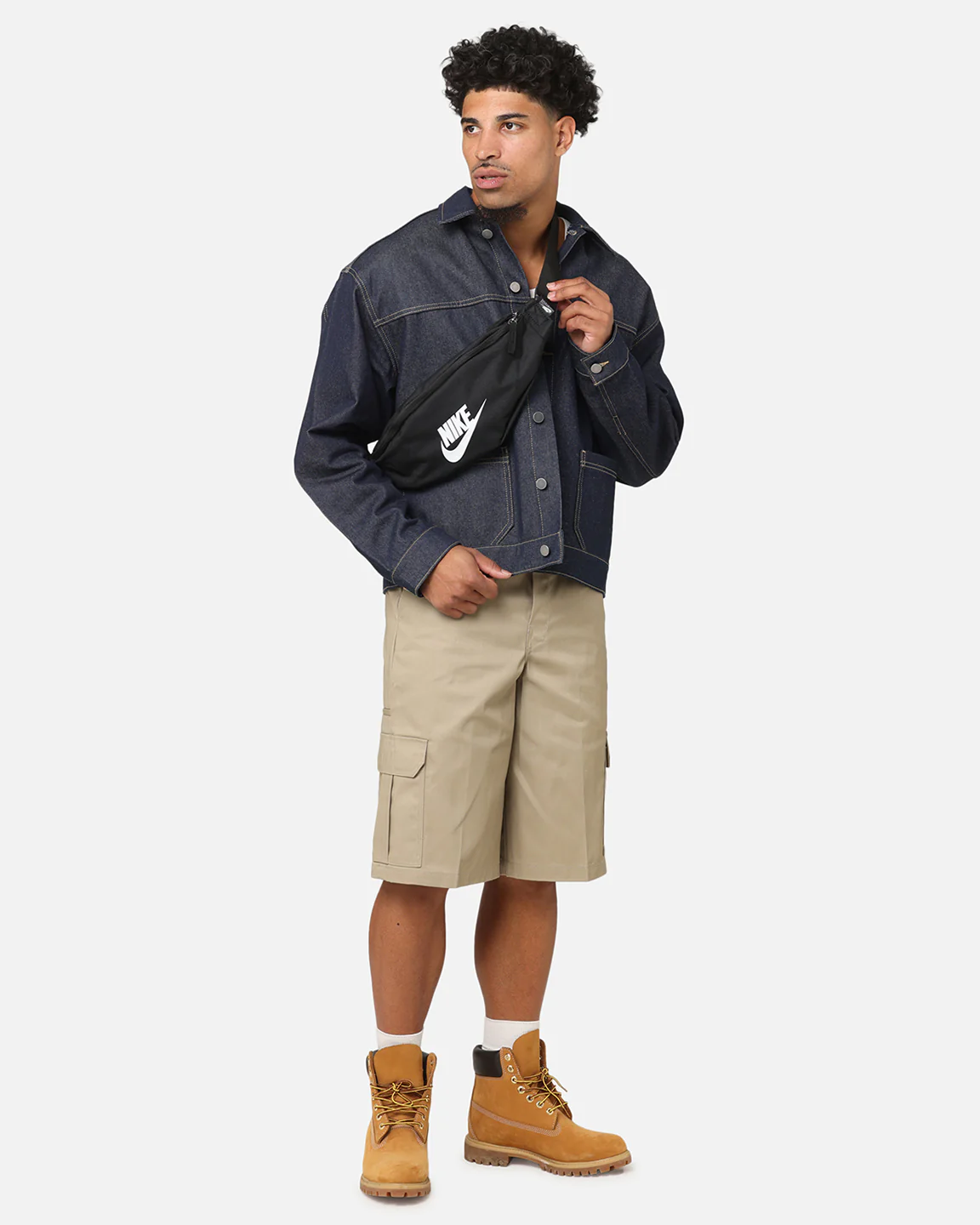 Nike Heritage Waistpack Black/Black - Image 6