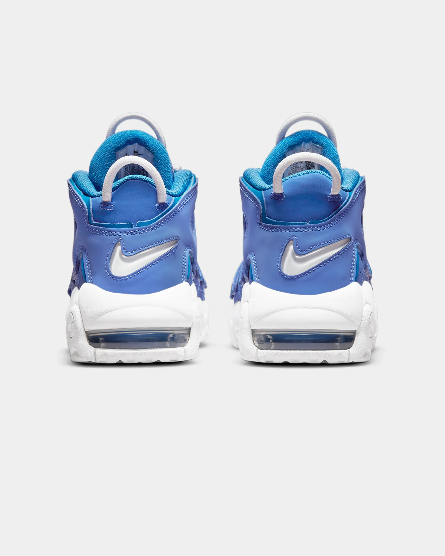 Nike Kid's Air More Uptempo (GS) Medium Blue/White/Battle Blue - Image 3