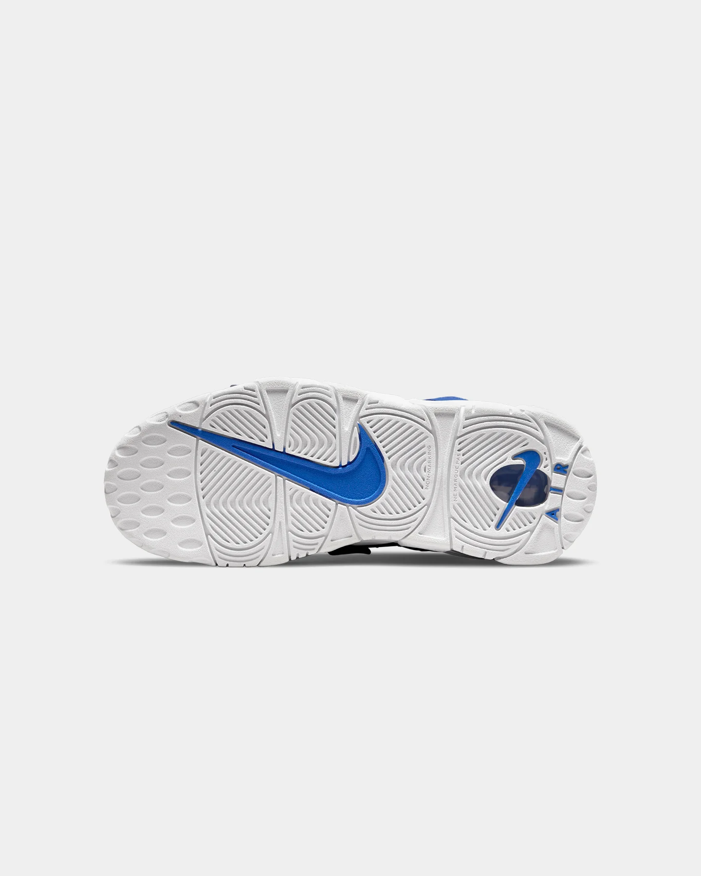 Nike Kid's Air More Uptempo (GS) Medium Blue/White/Battle Blue - Image 5