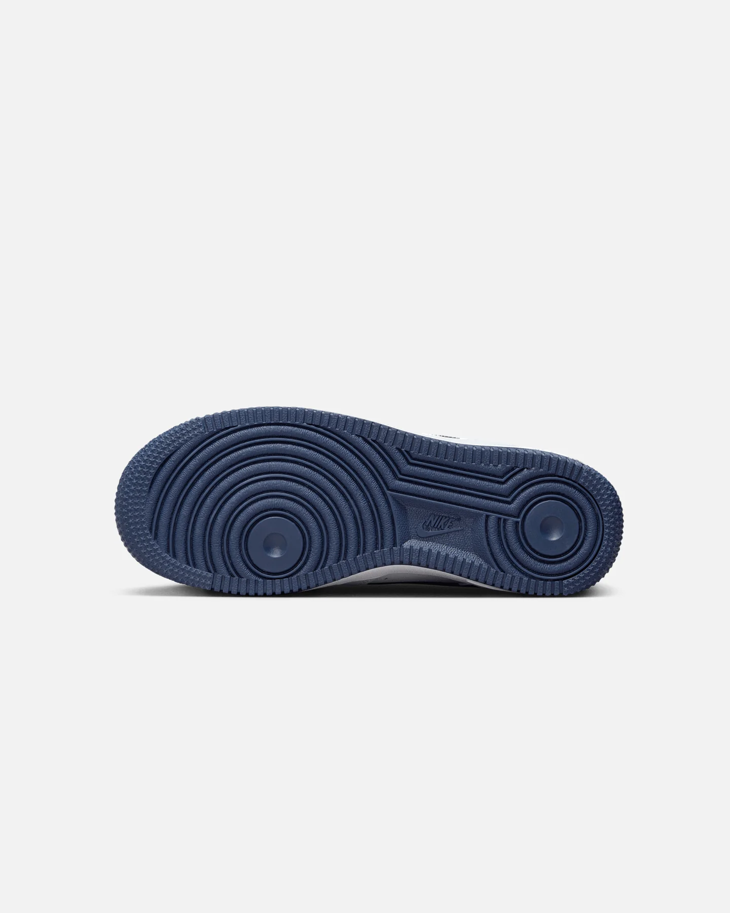 Nike Kids' Air Force 1 (GS) White/Midnight Navy - Image 5