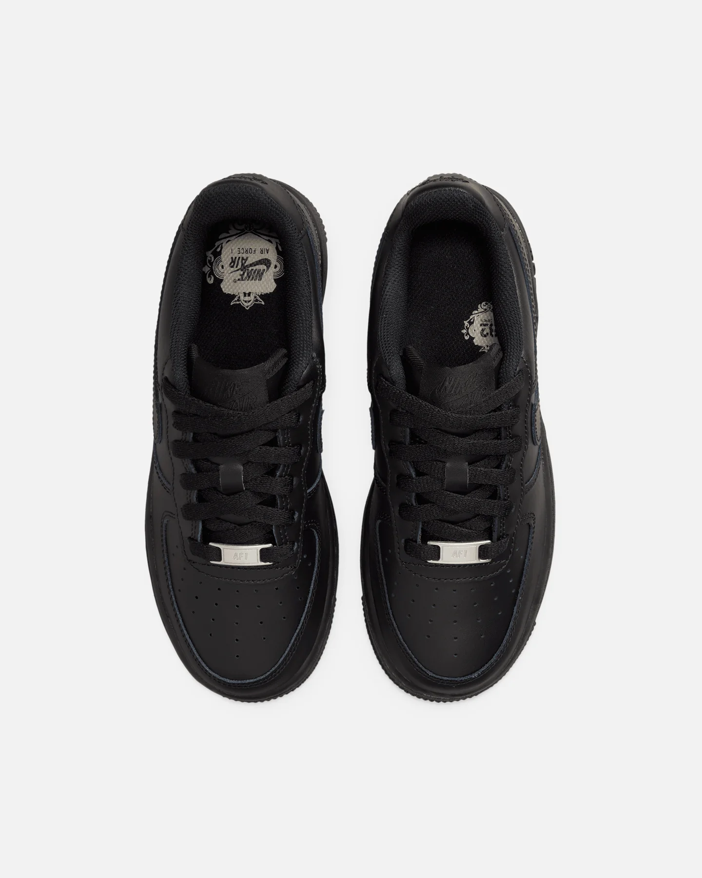 Nike Kids' Air Force 1 LE (GS) Black/Black - Image 7