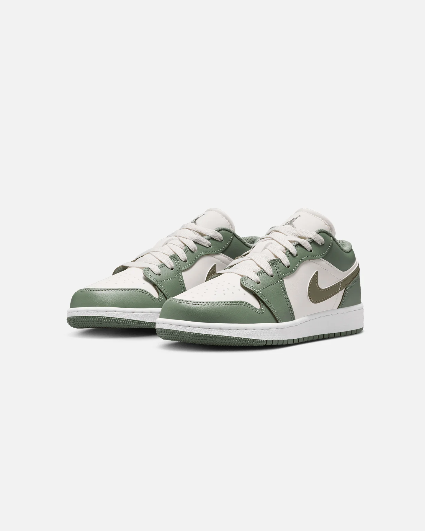 Nike Kids' Air Jordan 1 Low (GS) Vintage Lichen - Image 2
