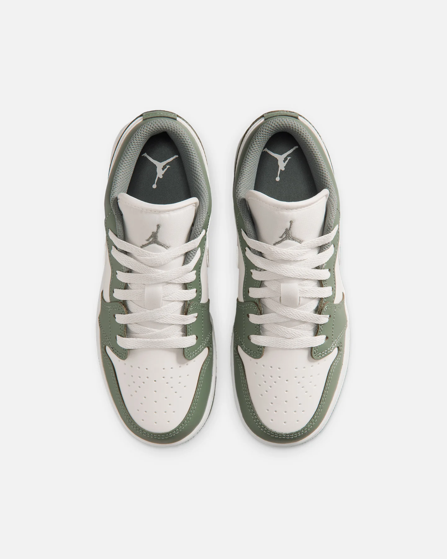 Nike Kids' Air Jordan 1 Low (GS) Vintage Lichen - Image 7