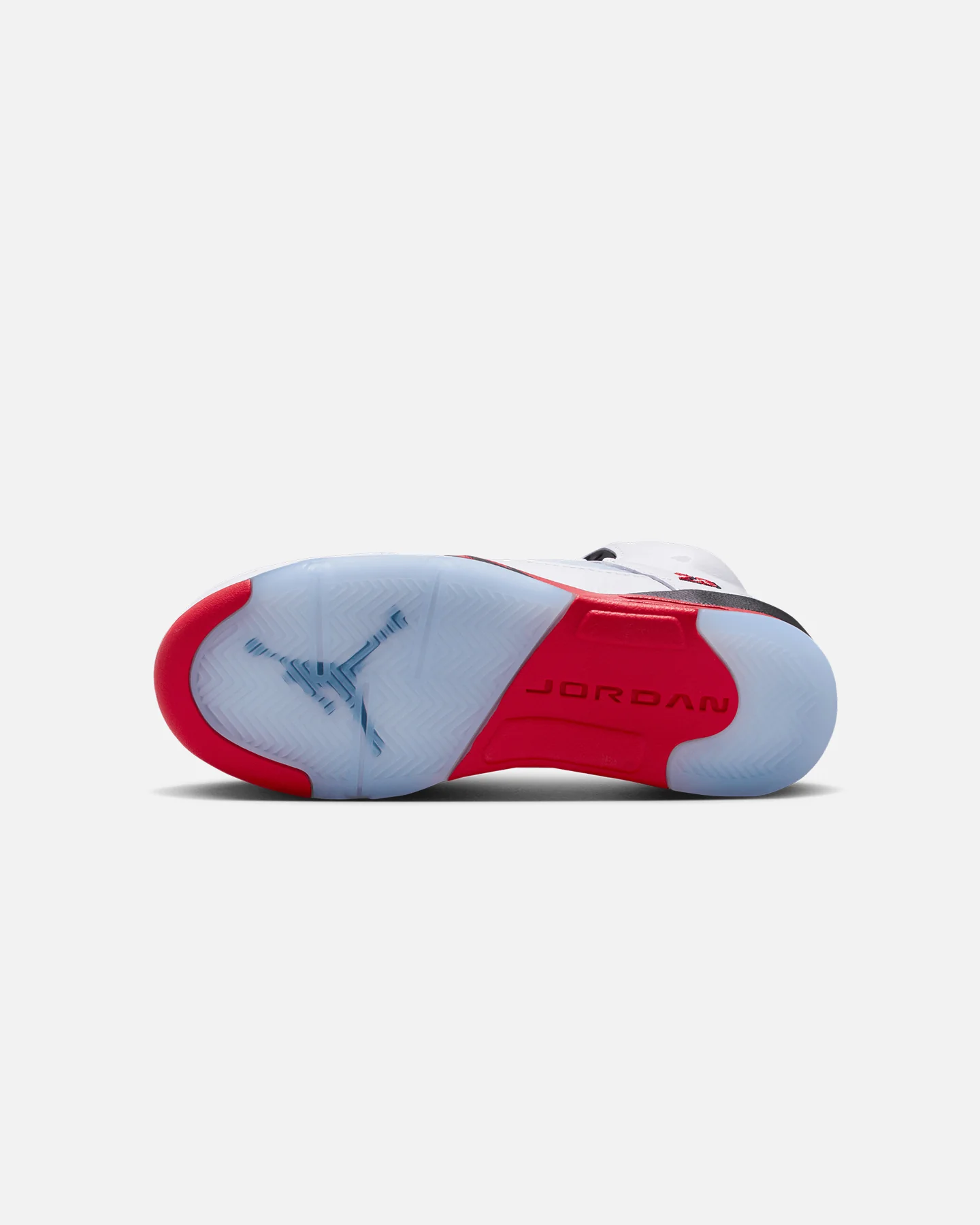 Nike Kids' Air Jordan 5 Retro OG "Fire Red" (GS) White/Fire Red - Image 5