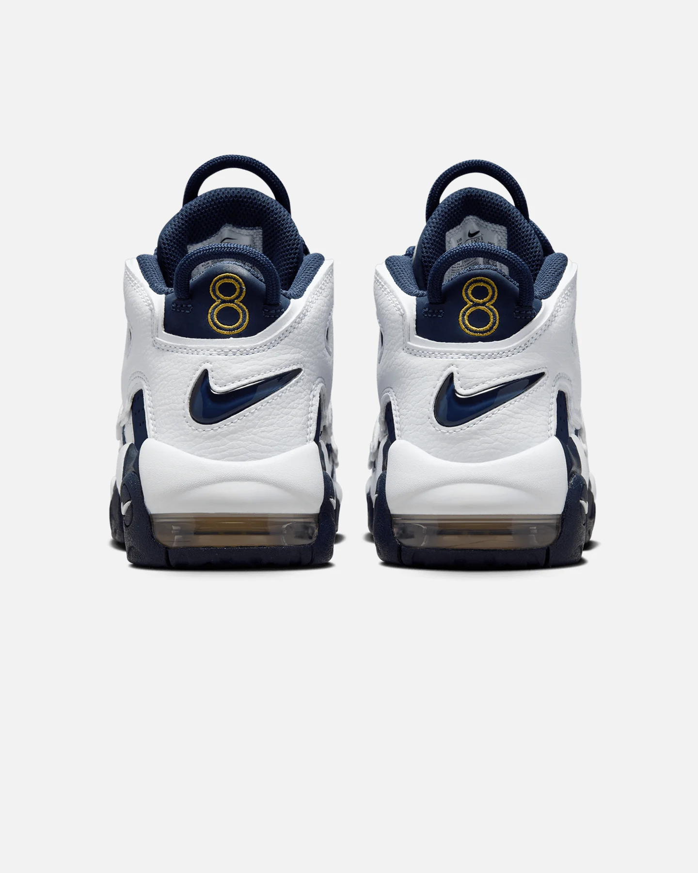 Nike Kids' Air More Uptempo (GS) White/Midnight - Image 3