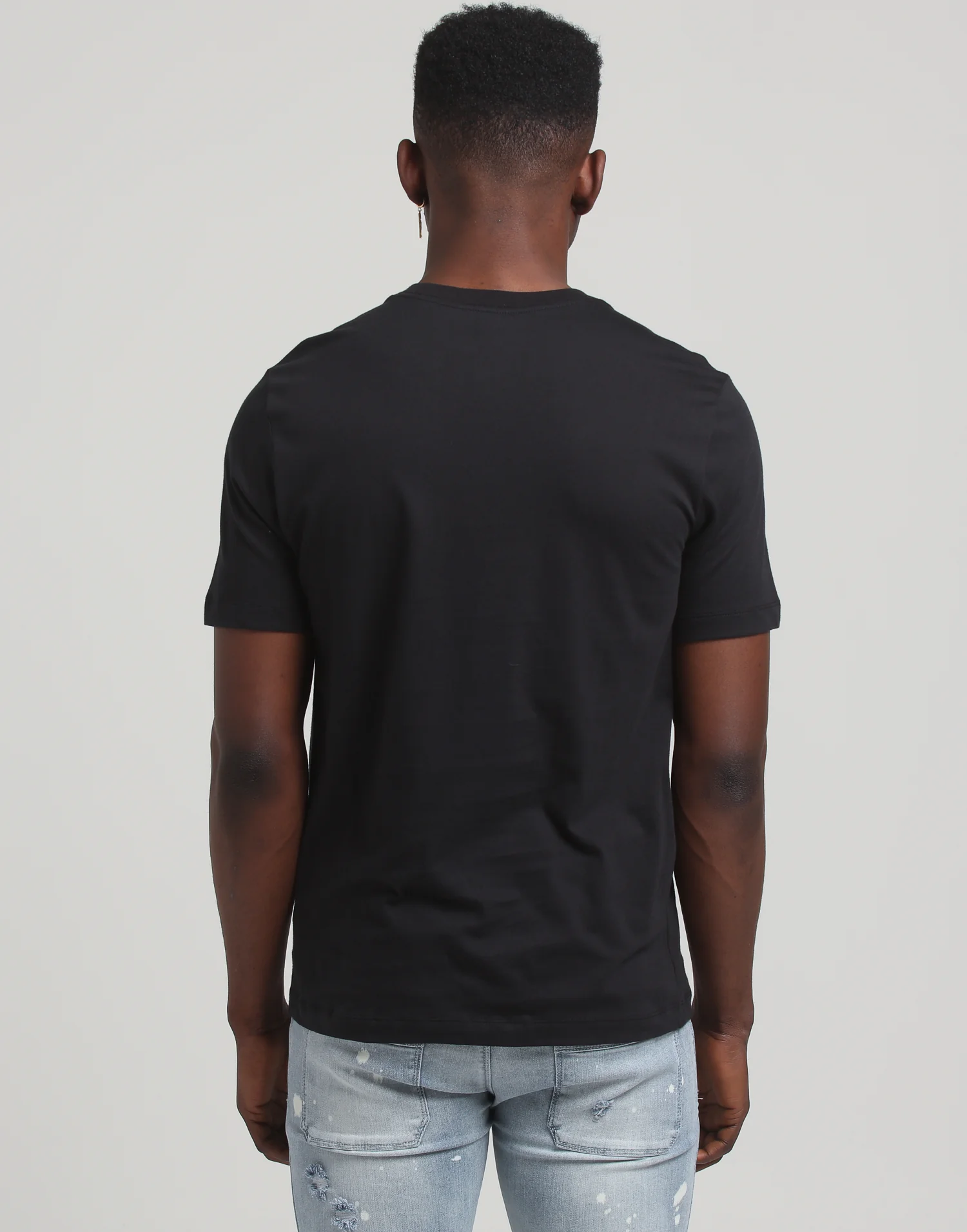 Nike Sports Wear SS Tee Black/White - Image 6