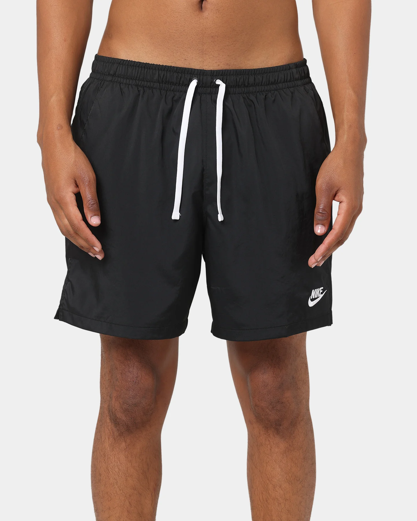 Nike Nike Sportswear Woven Lined Shorts Black/White - Image 3