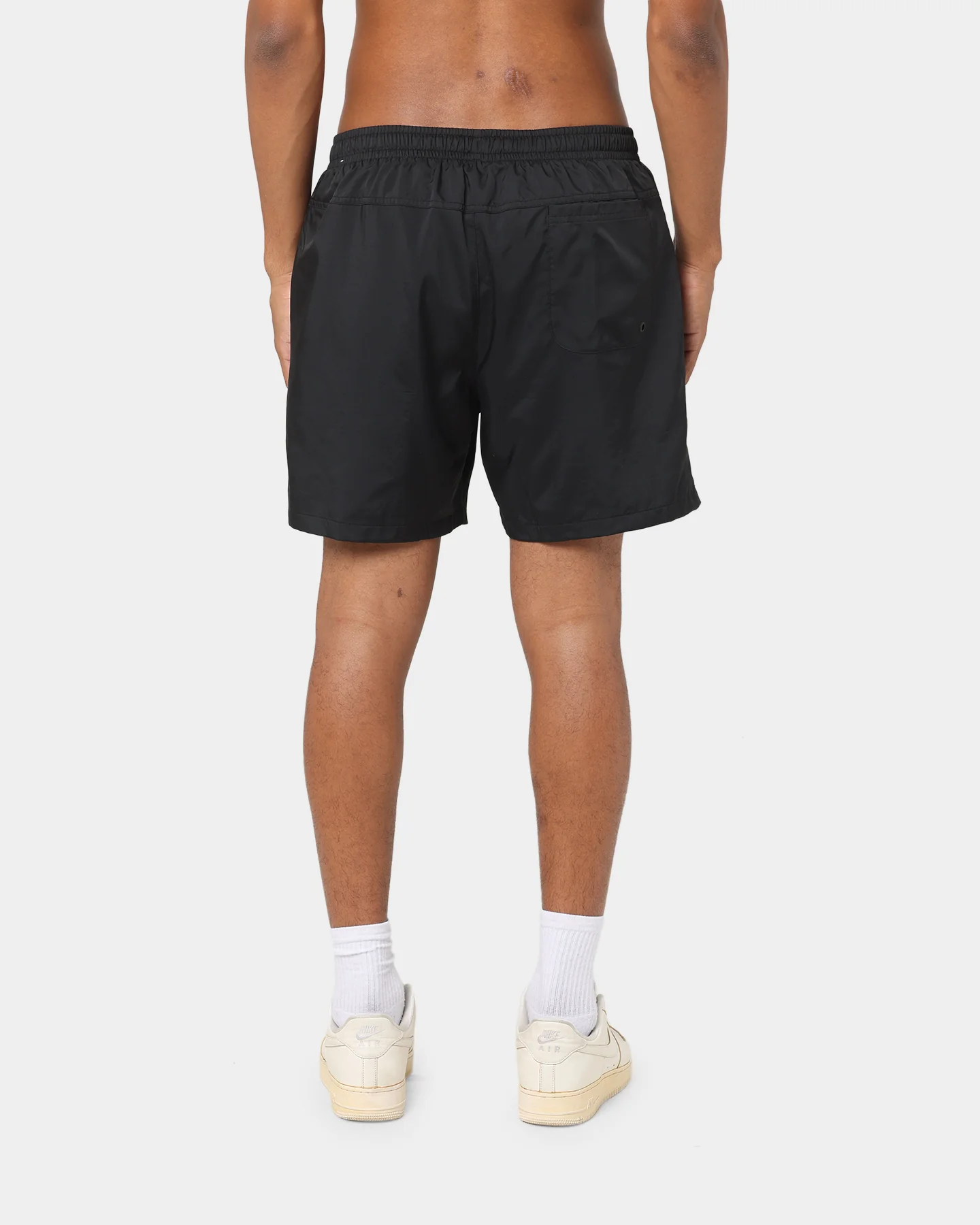 Nike Nike Sportswear Woven Lined Shorts Black/White - Image 4