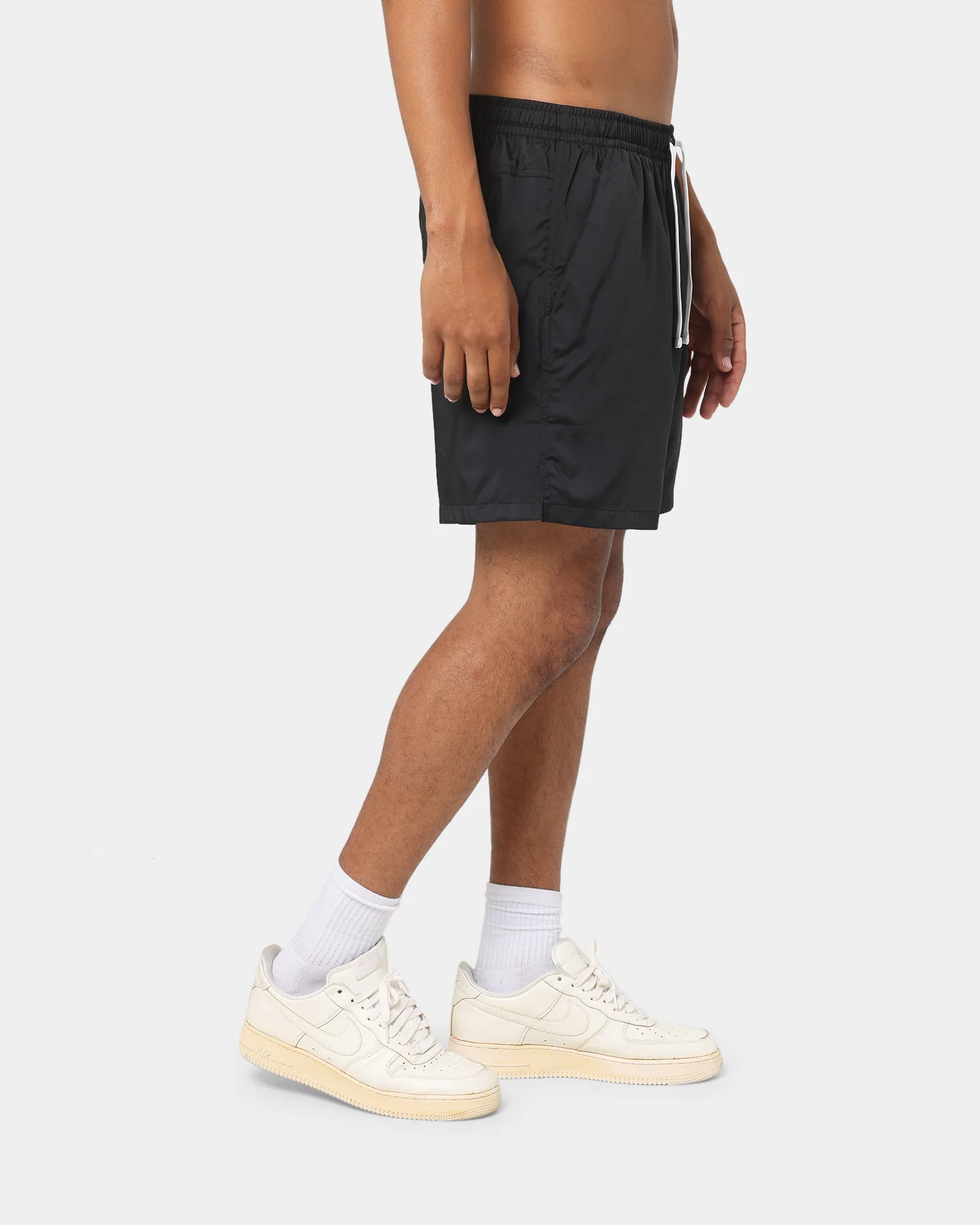 Nike Nike Sportswear Woven Lined Shorts Black/White - Image 5