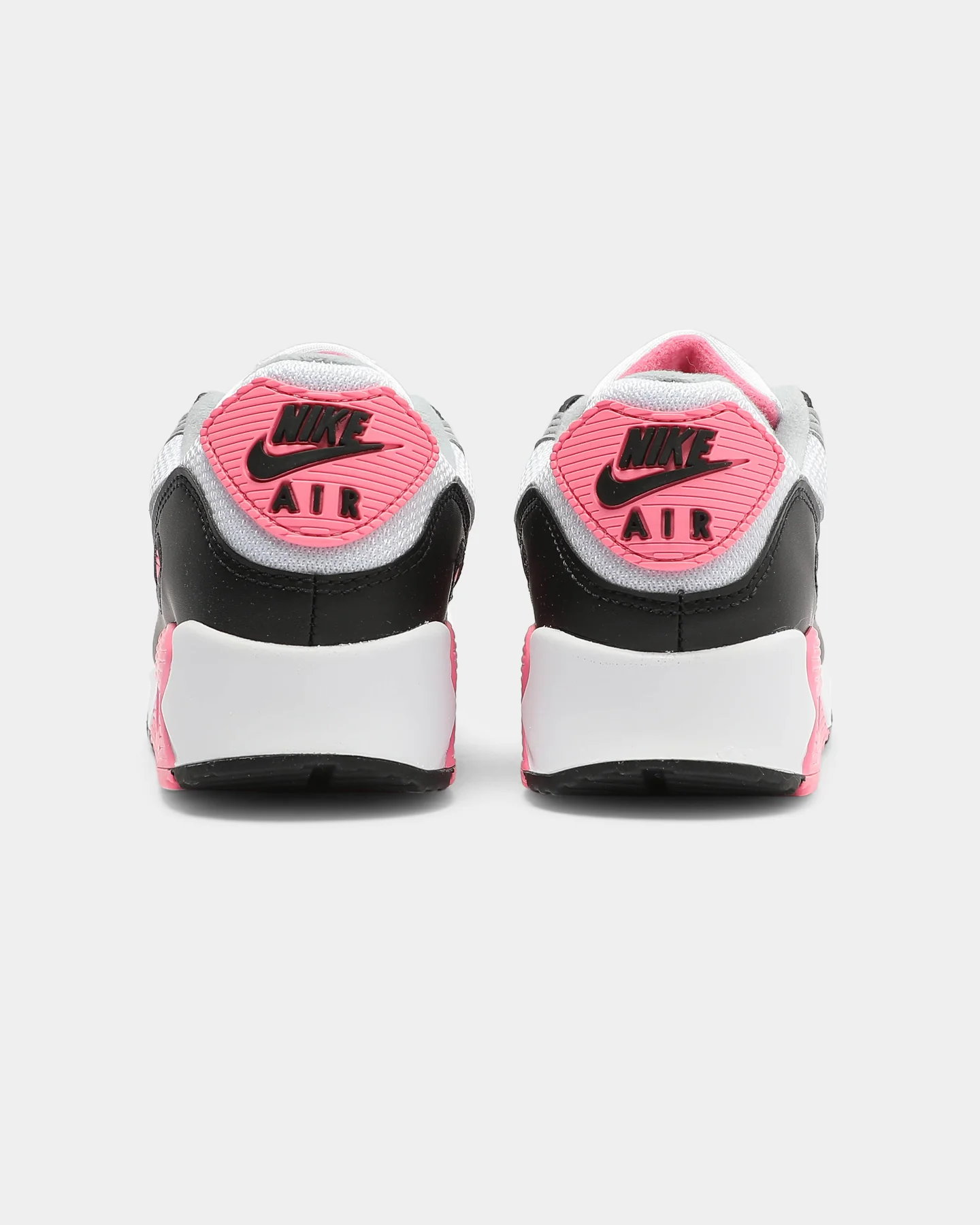 Nike Women's Air Max 90 White/Grey/Rose - Image 3