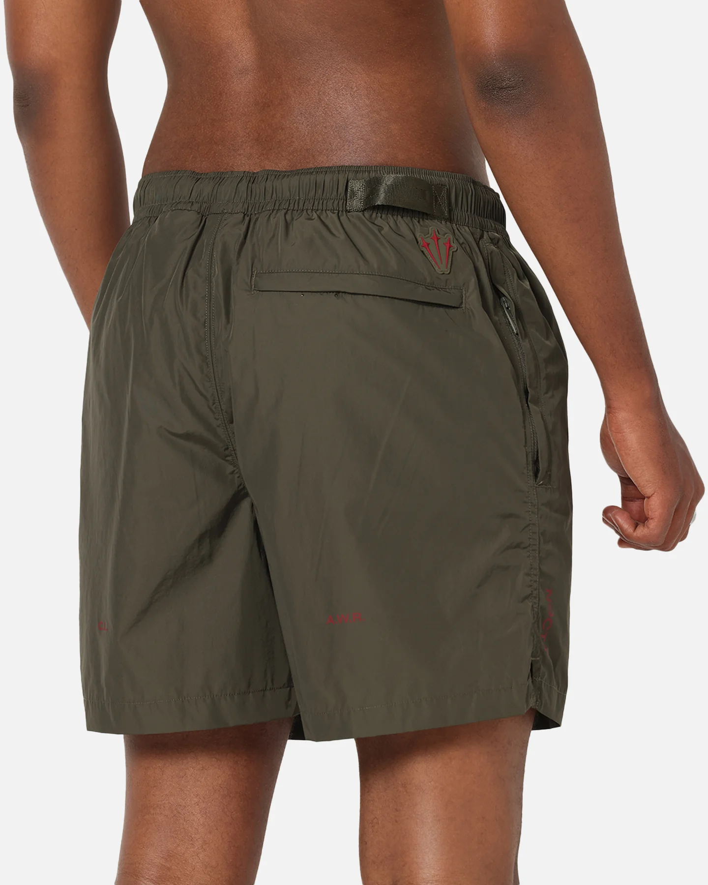 Nike Nocta Cardinal Nylon Shorts Khaki - Image 8