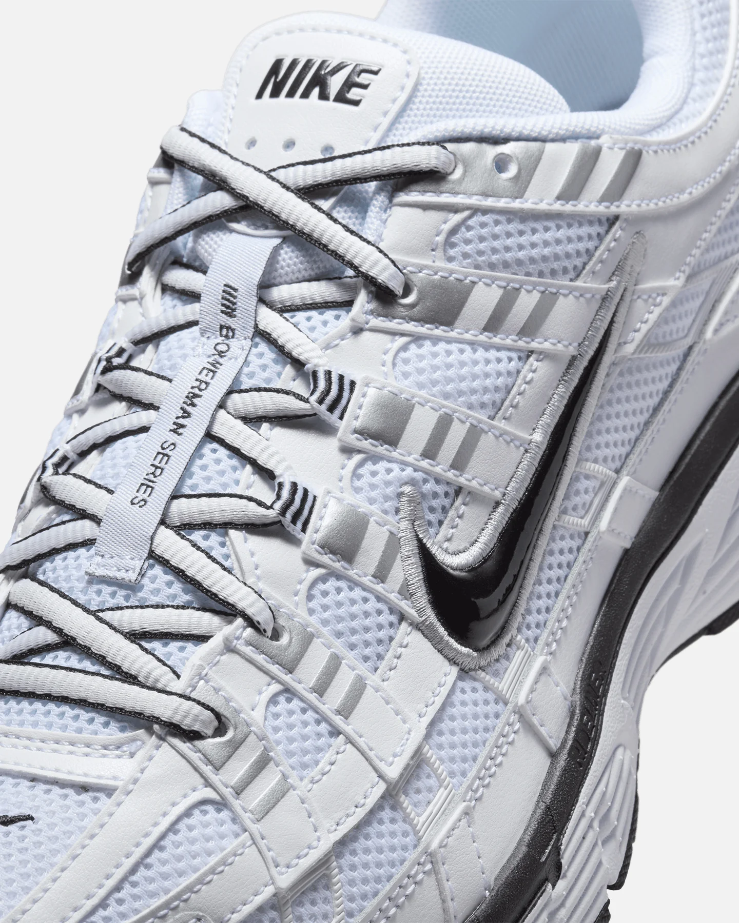Nike P-6000 White/Black - Image 6