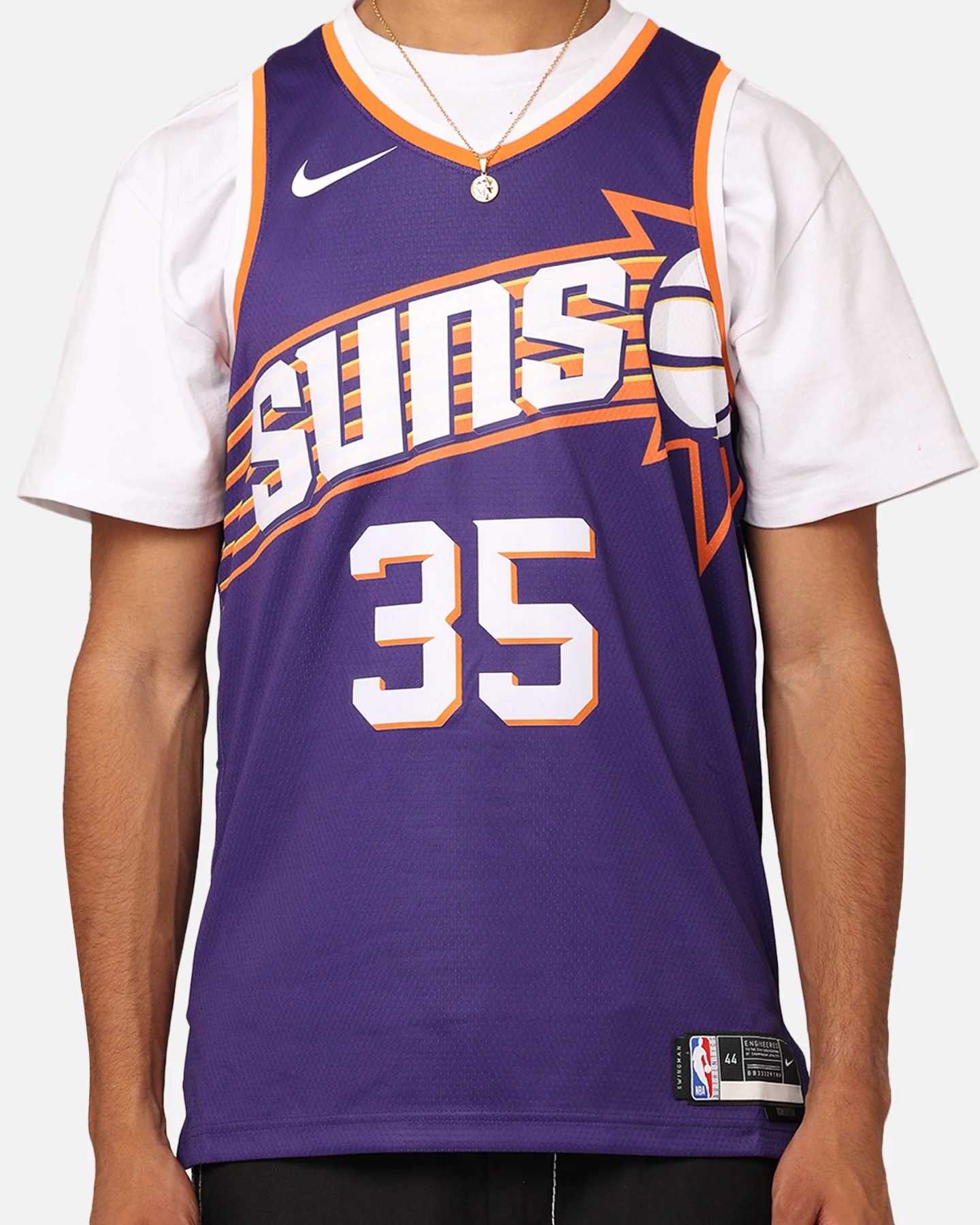 Nike Phoenix Suns Kevin Durant Dri-FIT Swingman Jersey New Orchid - Image 4