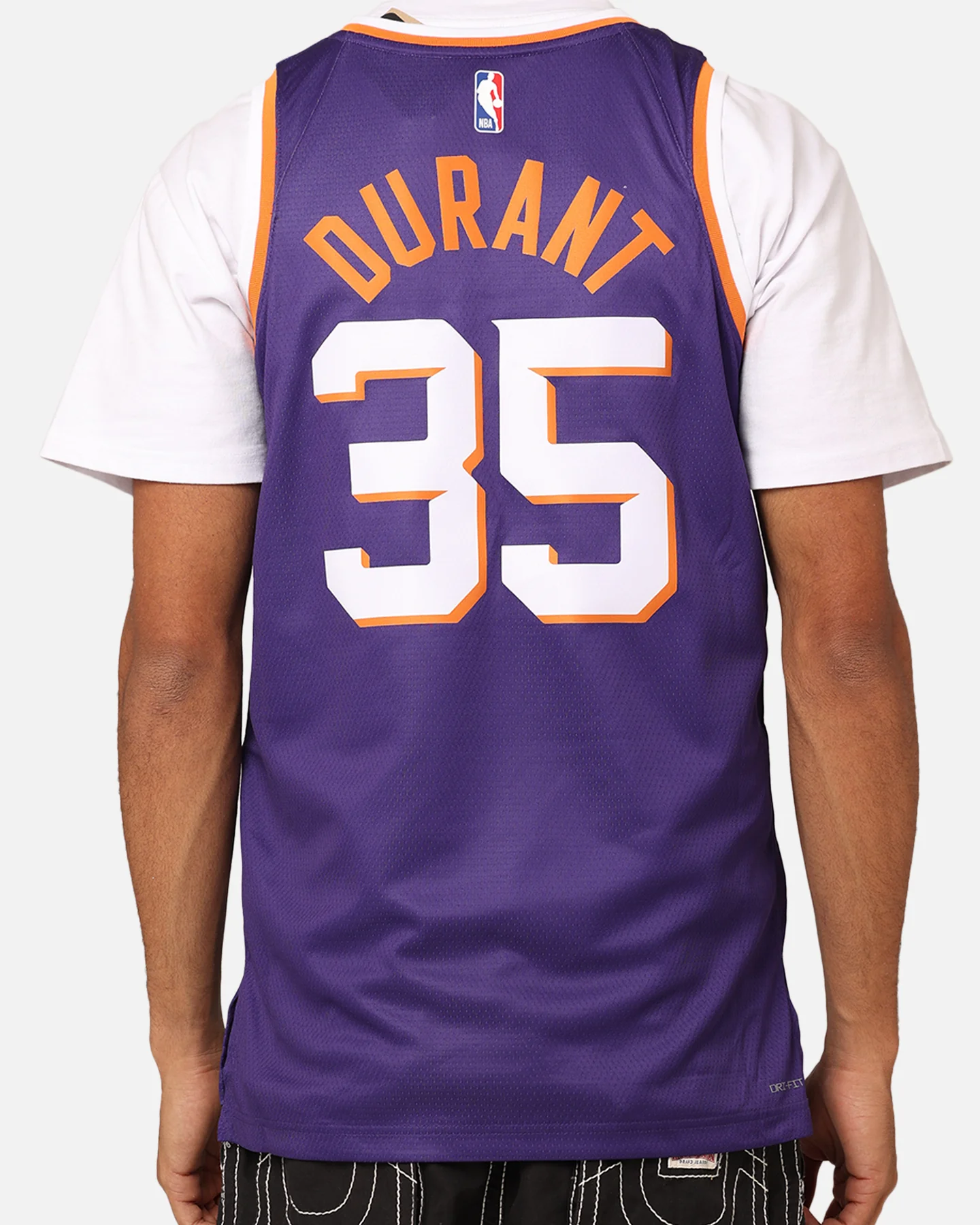 Nike Phoenix Suns Kevin Durant Dri-FIT Swingman Jersey New Orchid - Image 5