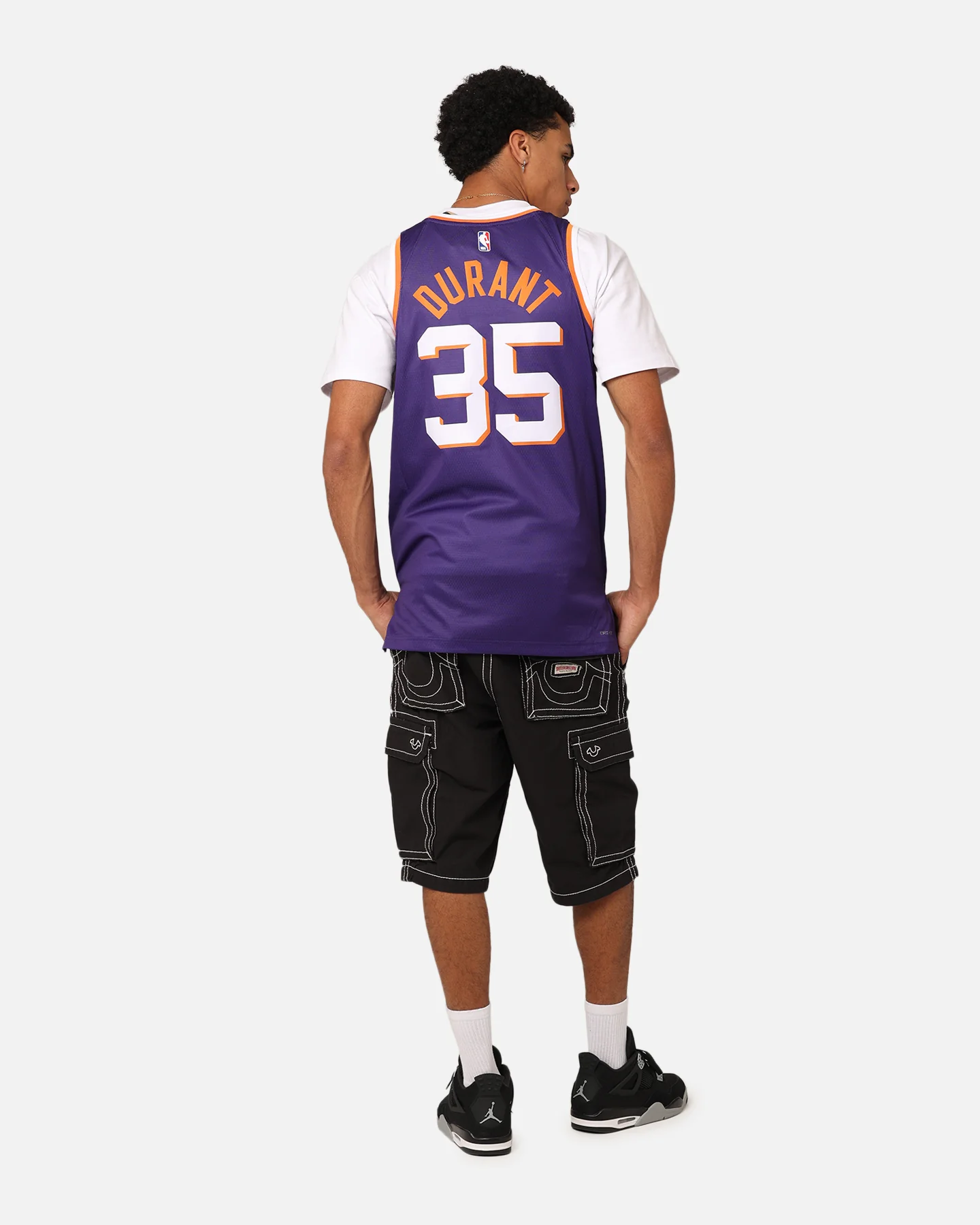 Nike Phoenix Suns Kevin Durant Dri-FIT Swingman Jersey New Orchid - Image 7
