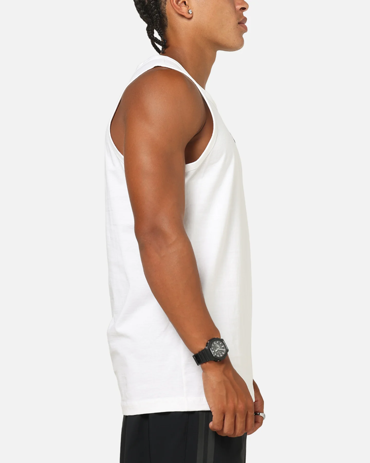 Nike Sportswear Club Tank White/Black - Image 4
