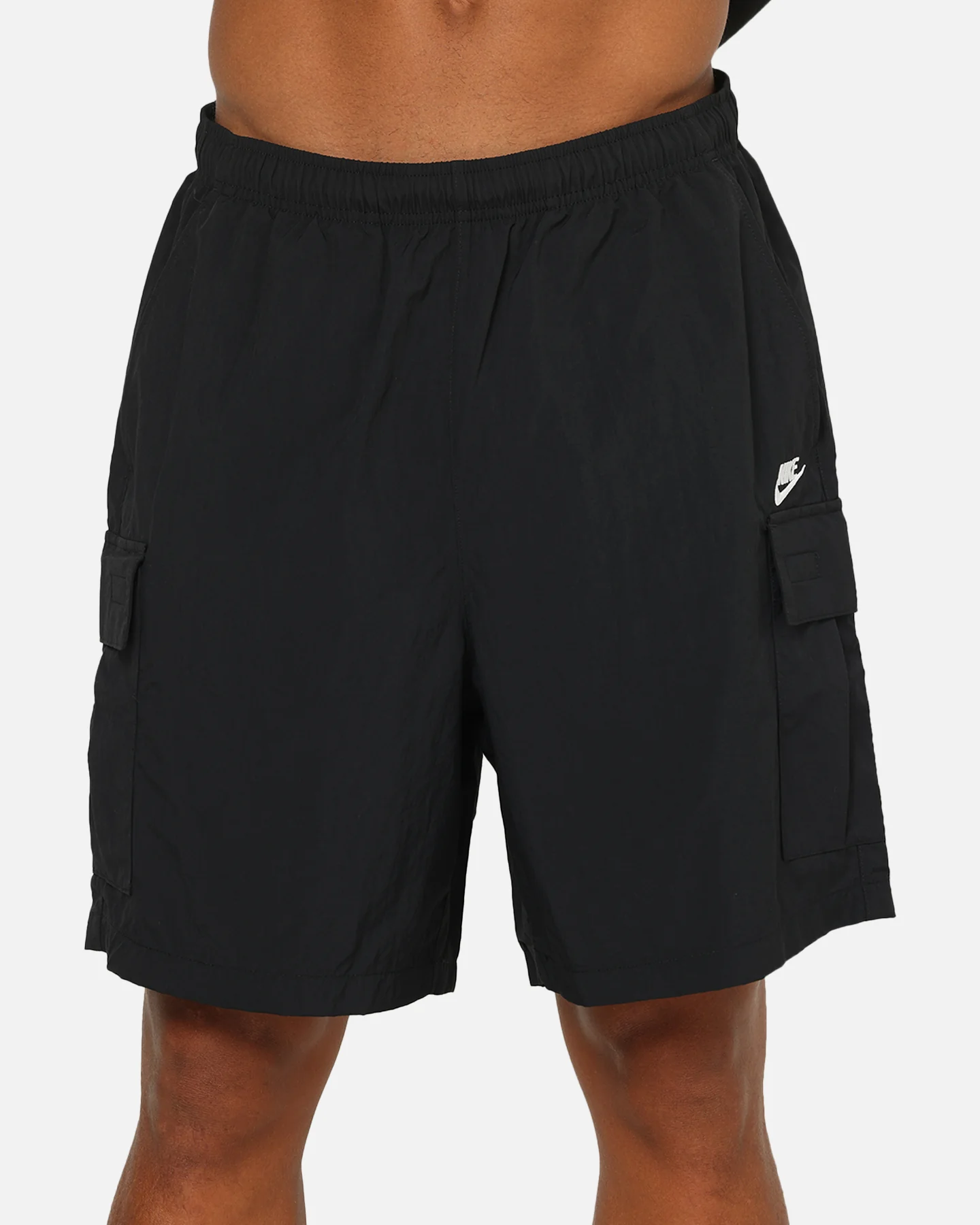 Nike Sportswear Club Utility Shorts Black/White - Image 7