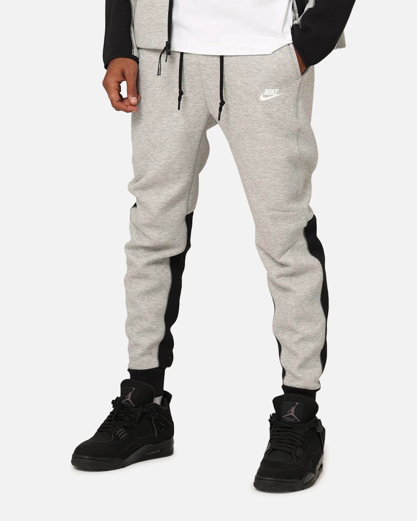 Nike Sportswear Tech Fleece Joggers Dark Grey Heather - Image 6