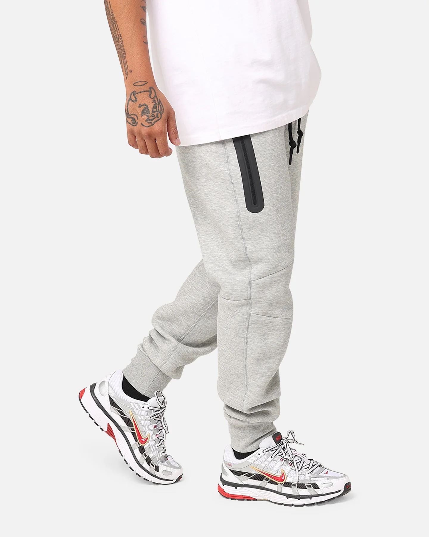 Nike Sportswear Tech Fleece Joggers Dark Grey Heather - Image 3
