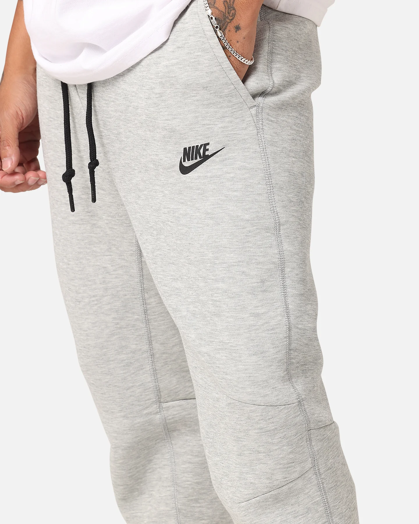 Nike Sportswear Tech Fleece Joggers Dark Grey Heather - Image 6