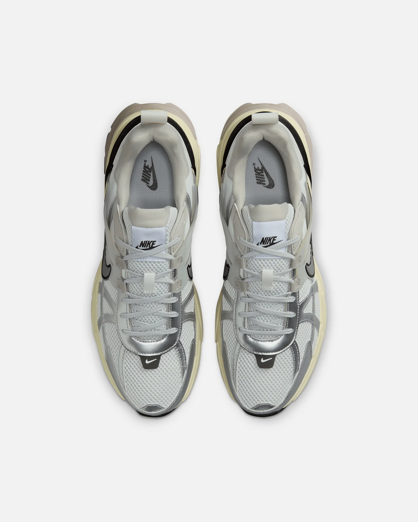 Nike V2K Run Summit White/Metallic Silver - Image 7