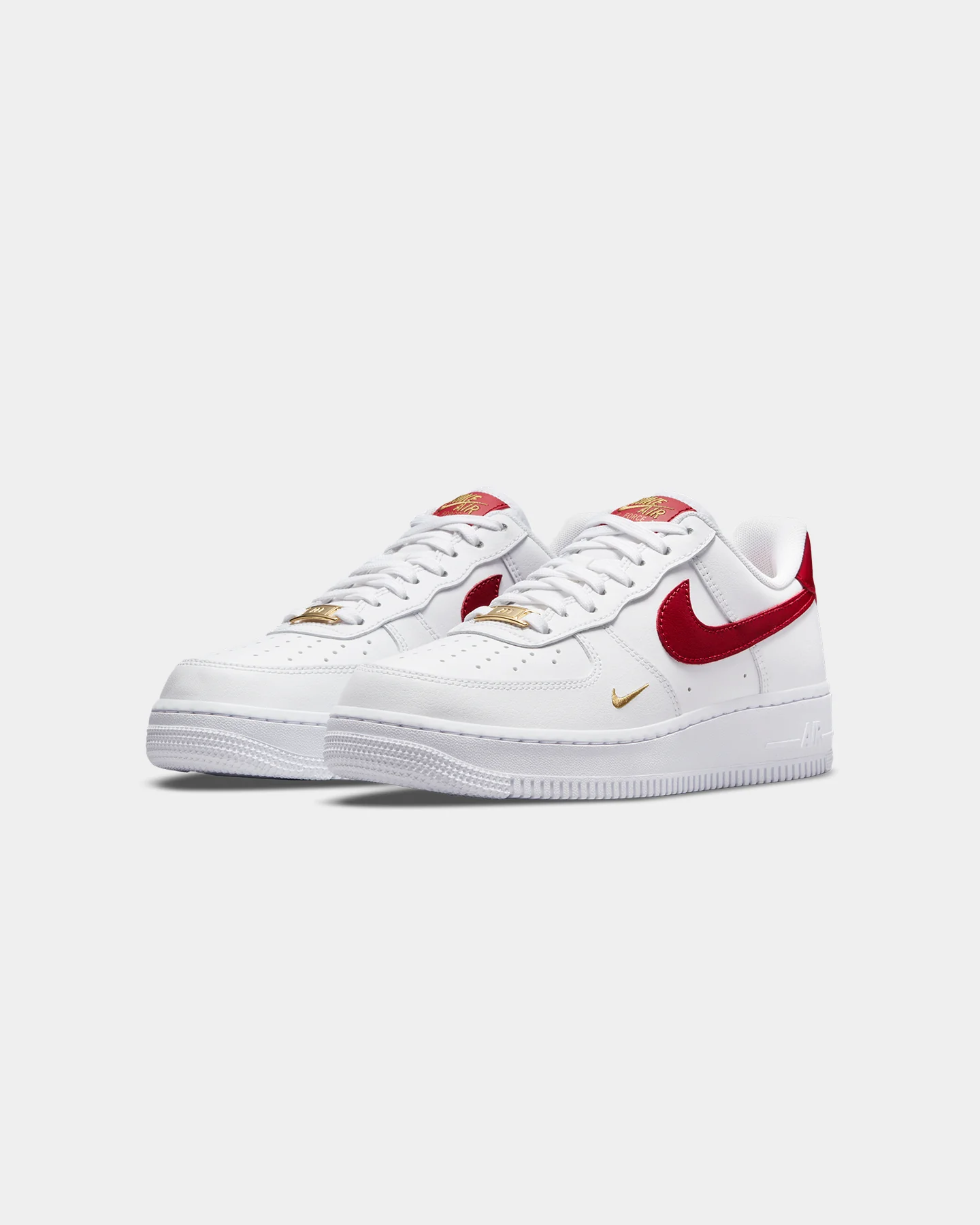 Nike Women's Air Force 1 '07 Essentials White/Gym Red - Image 2