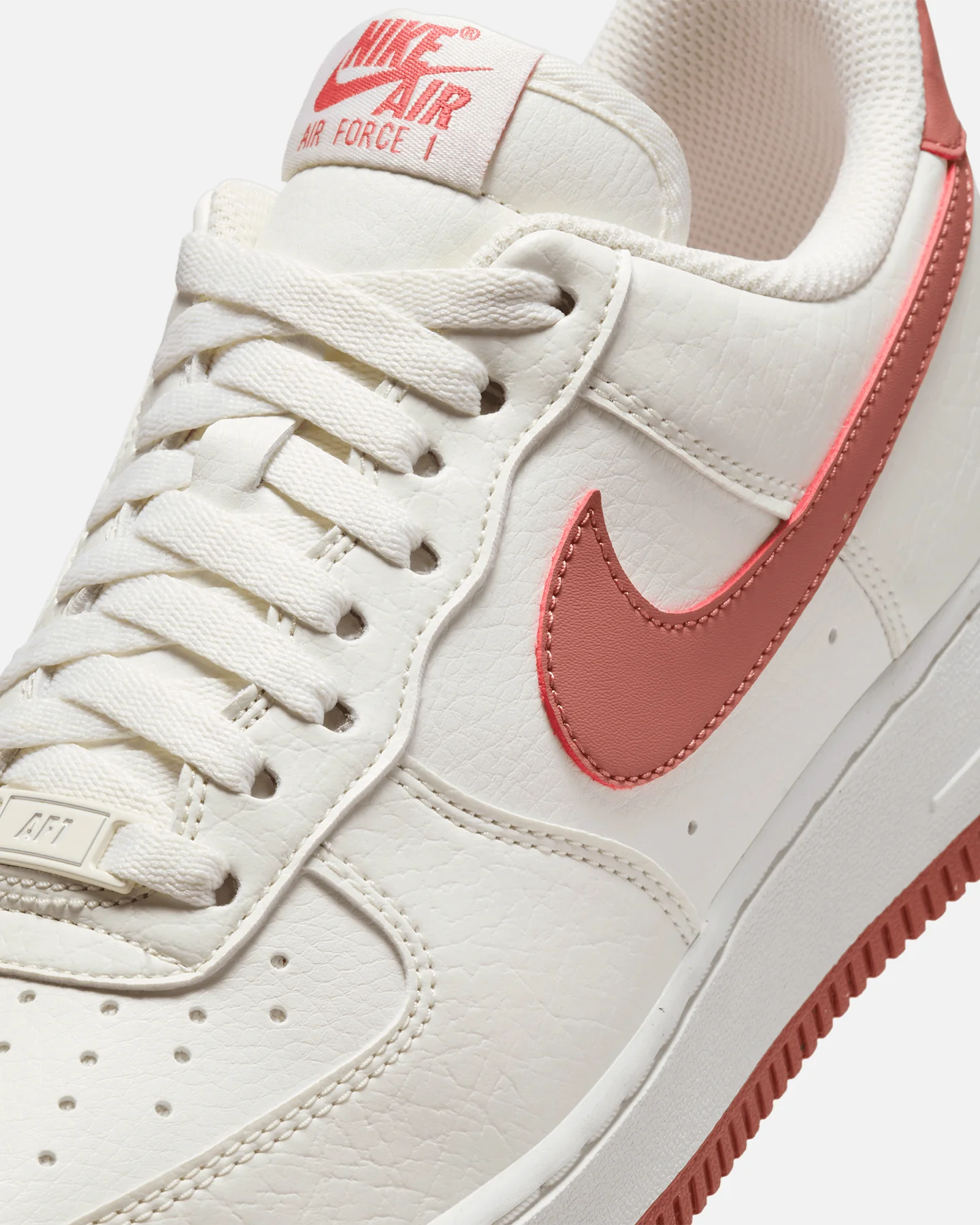 Nike Women's Air Force 1 '07 Next Nature Sail/Canyon Pink - Image 6
