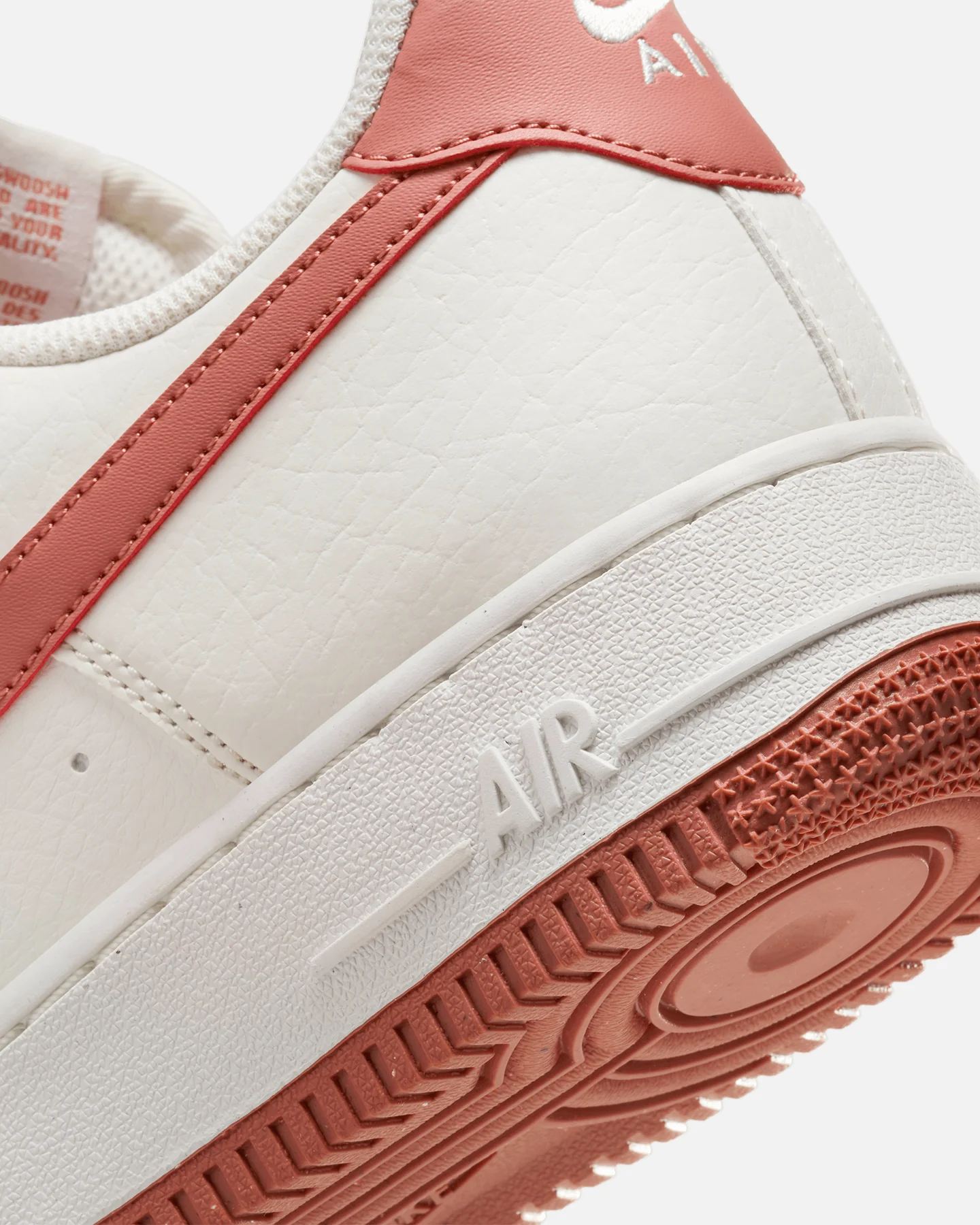 Nike Women's Air Force 1 '07 Next Nature Sail/Canyon Pink - Image 8