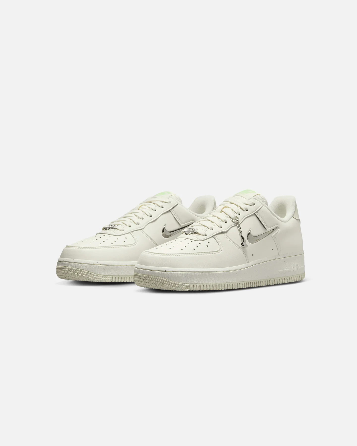 Nike Women's Air Force 1 '07 Next Nature SE Sail/Vapor Green - Image 2