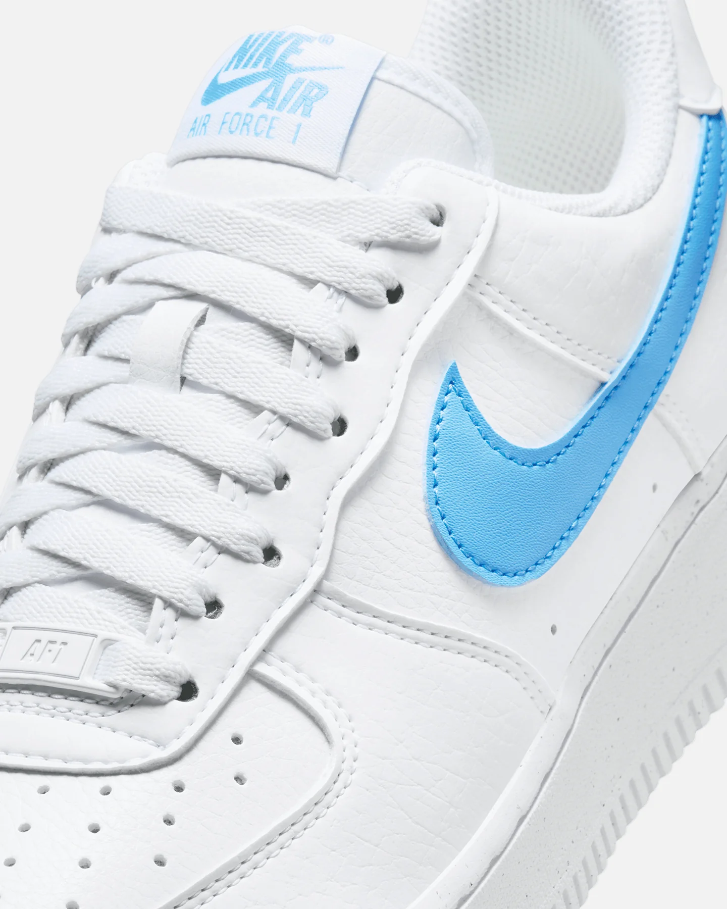 Nike Women's Air Force 1 '07 Next Nature White/Blue - Image 5