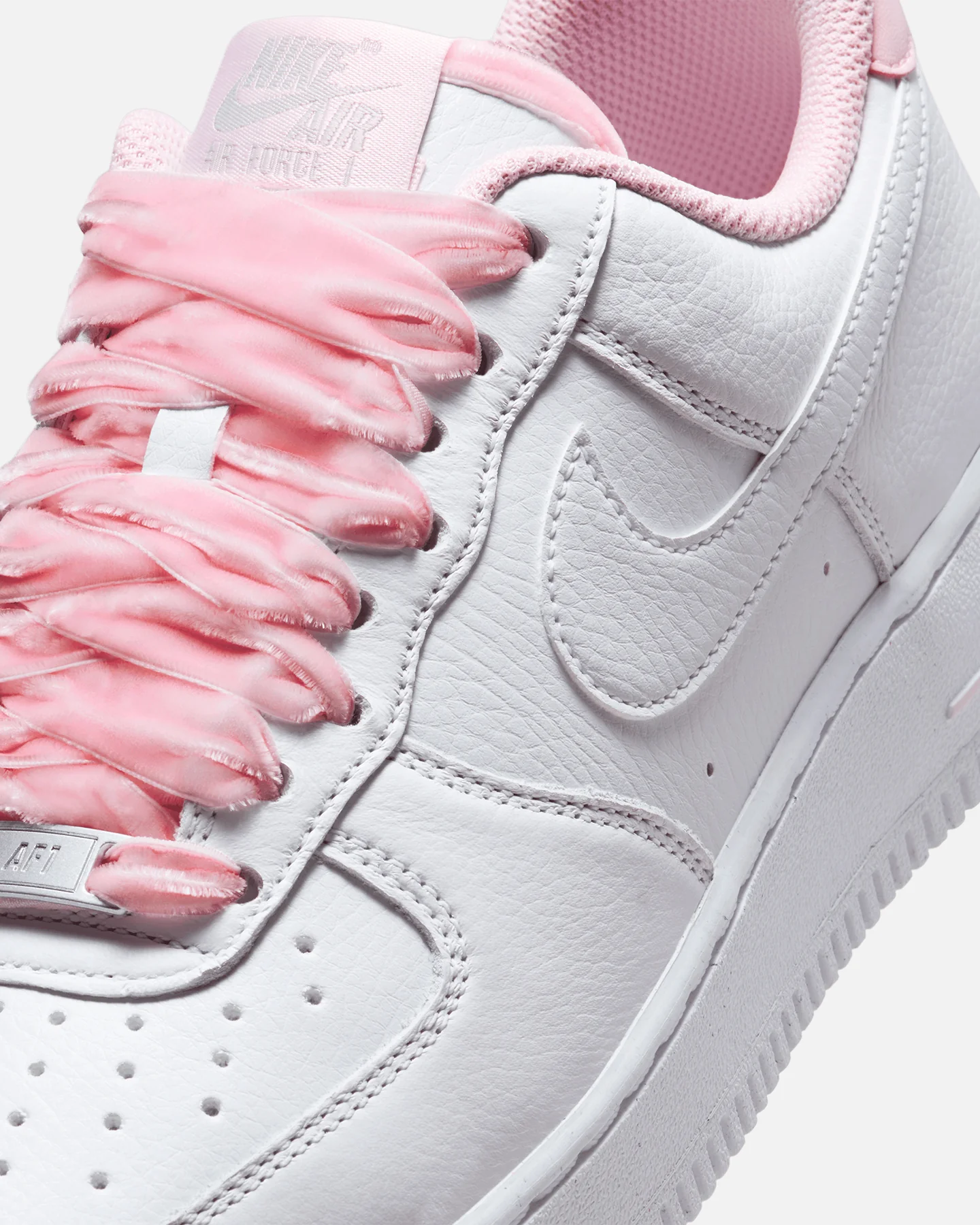 Nike Women's Air Force 1 '07 Vintage Pink Foam/White - Image 6