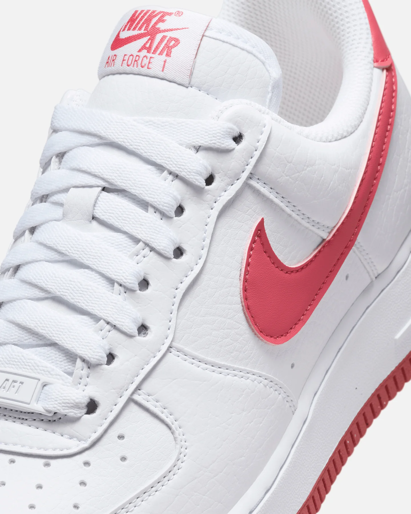 Nike Women's Air Force 1 '07 White/Aster Pink - Image 6