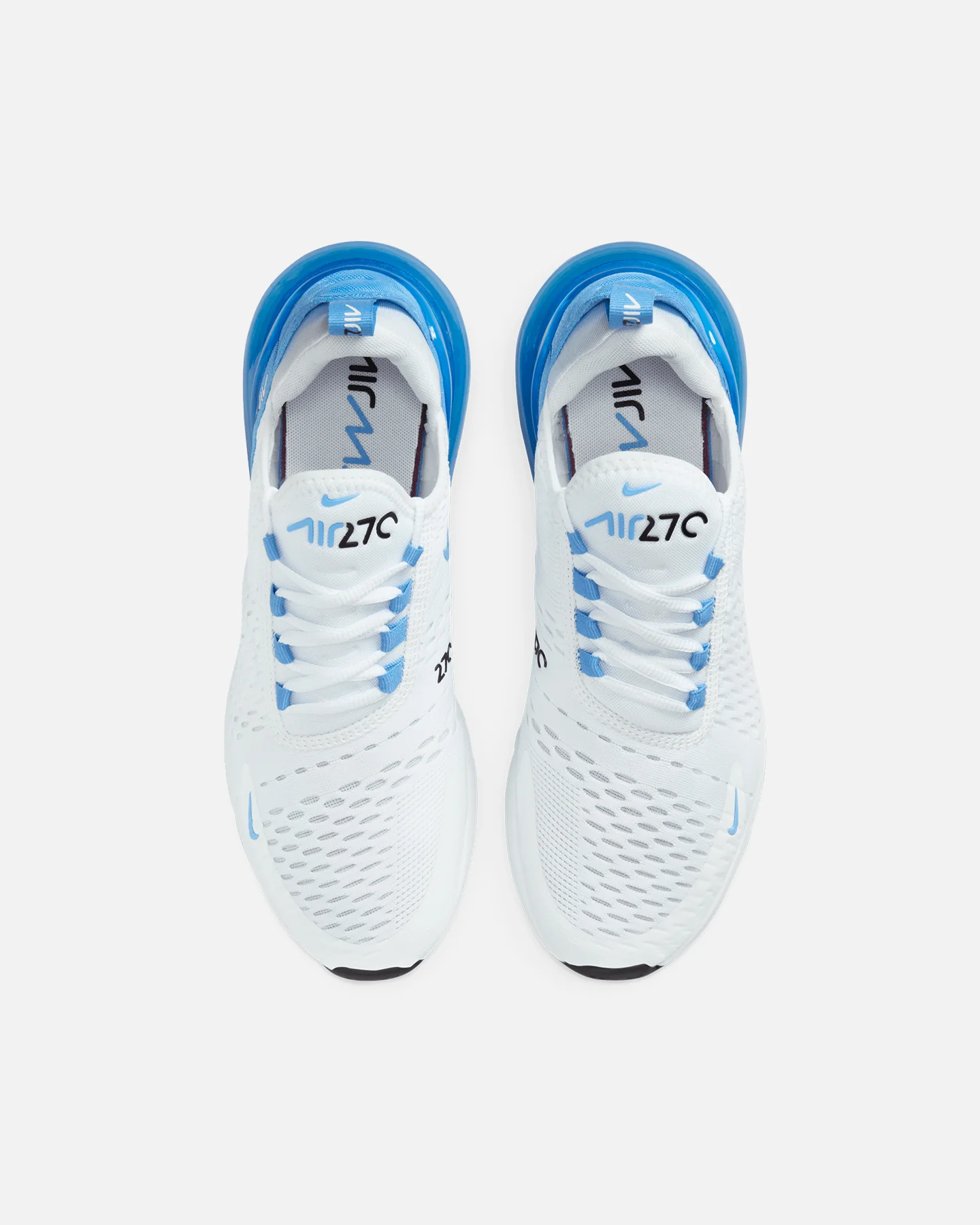 Nike Women's Air Max 270 White/Blue - Image 7