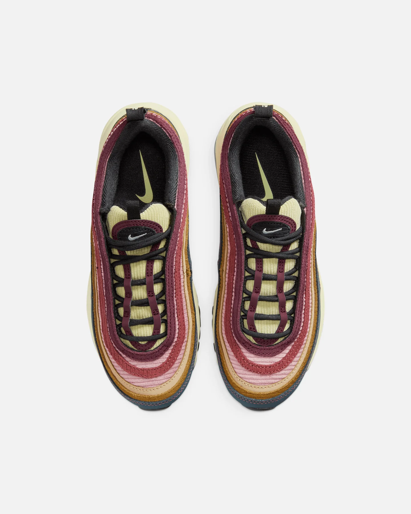 Nike Women's Air Max 97 "CordAiroy" Deep Jungle/White - Image 6