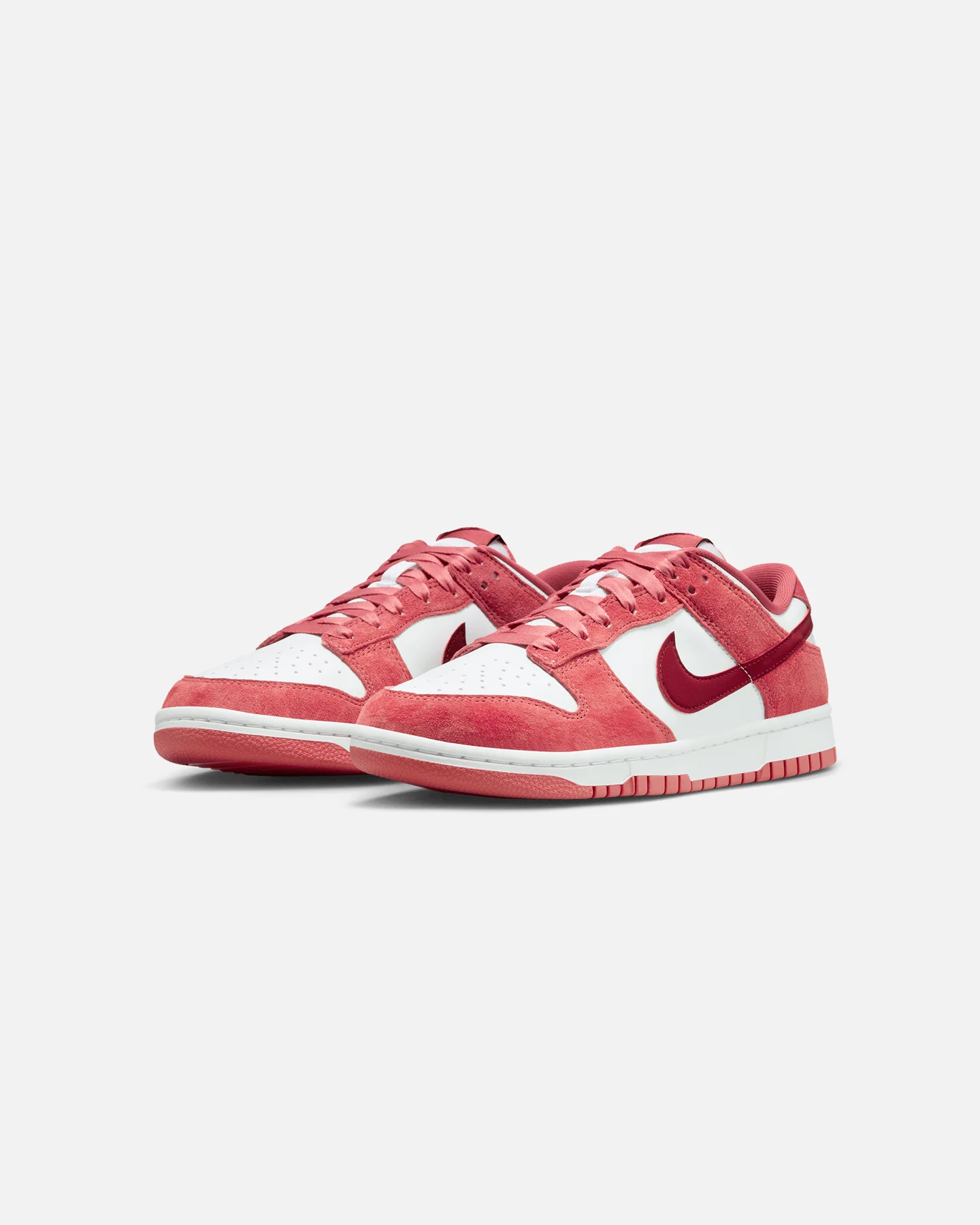 Nike Women's Dunk Low Valentine's Day White/Red - Image 2