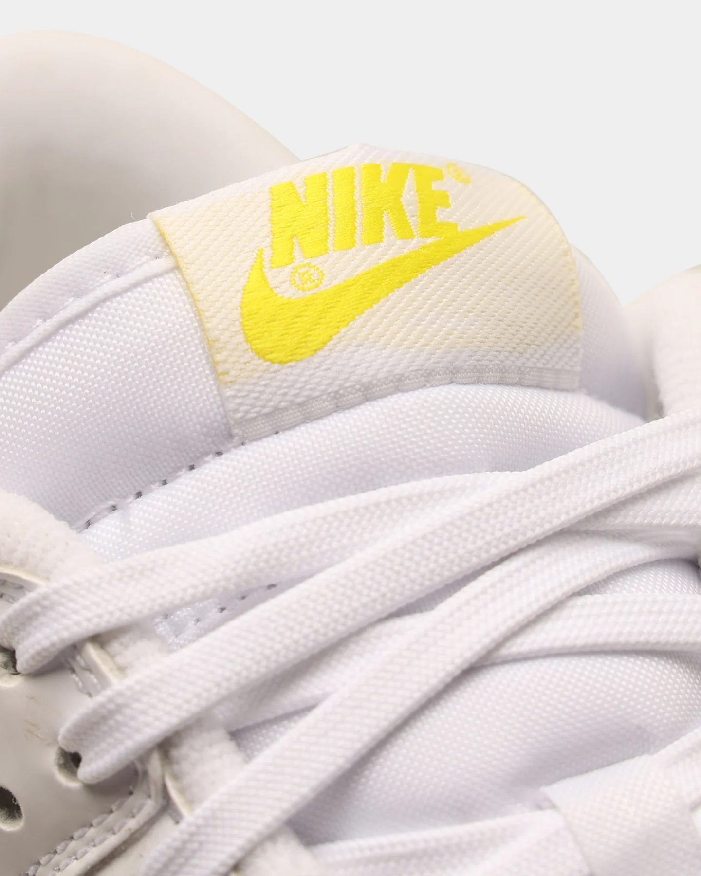 Nike Women's Dunk Low "Yellow Heart" White/Sail-Optic White - Image 6