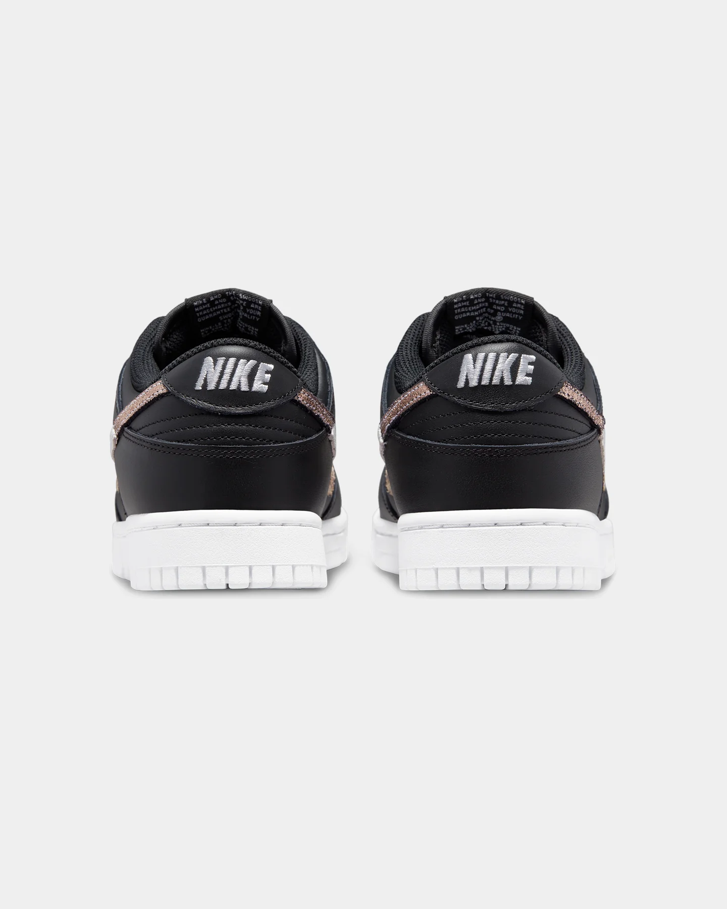 Nike Women's Nike Dunk Low SE 'Animal Instinct Black' Black/Multi-coloured - Image 3