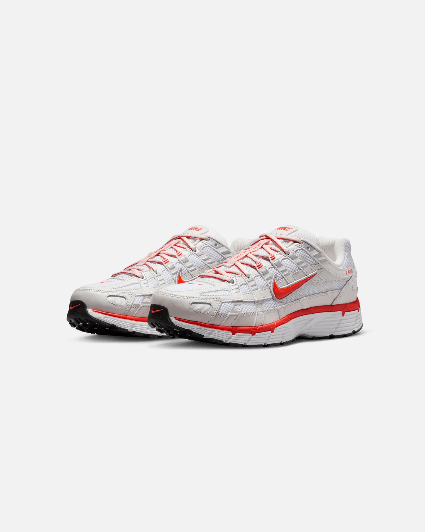 Nike Women's P-6000 White/Picante Red - Image 2