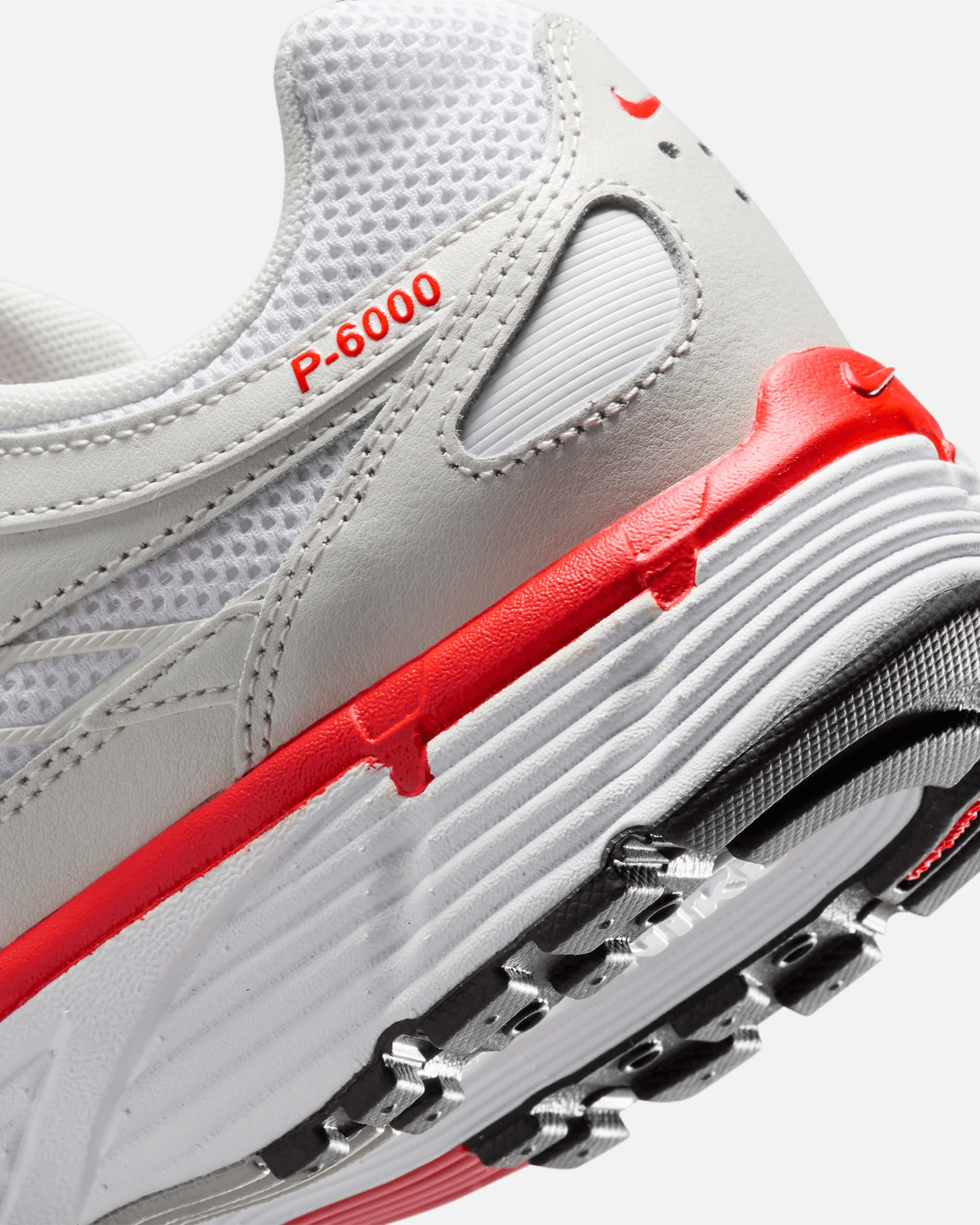 Nike Women's P-6000 White/Picante Red - Image 8