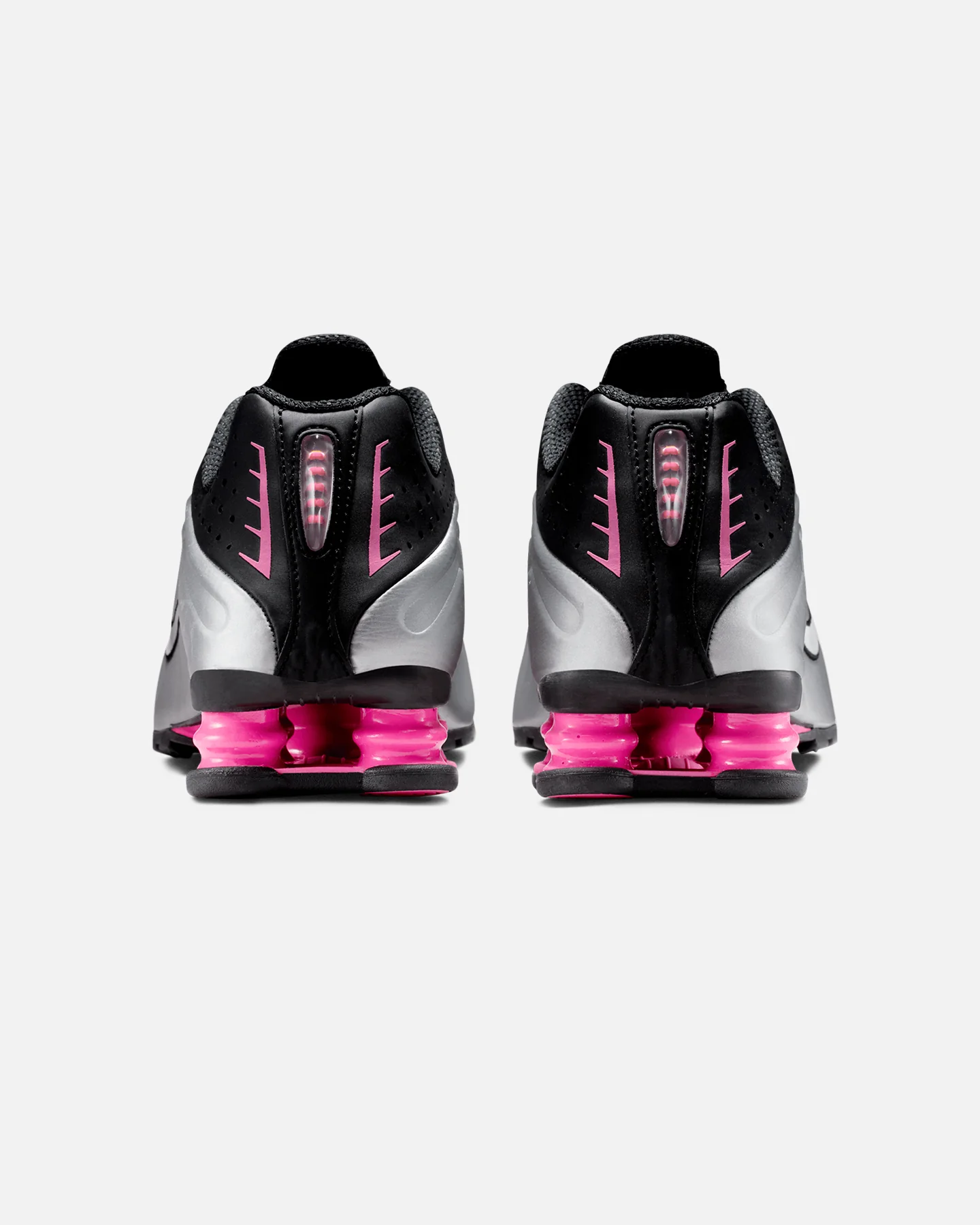 Nike Women's Shox R4 Black/Metallic - Image 3