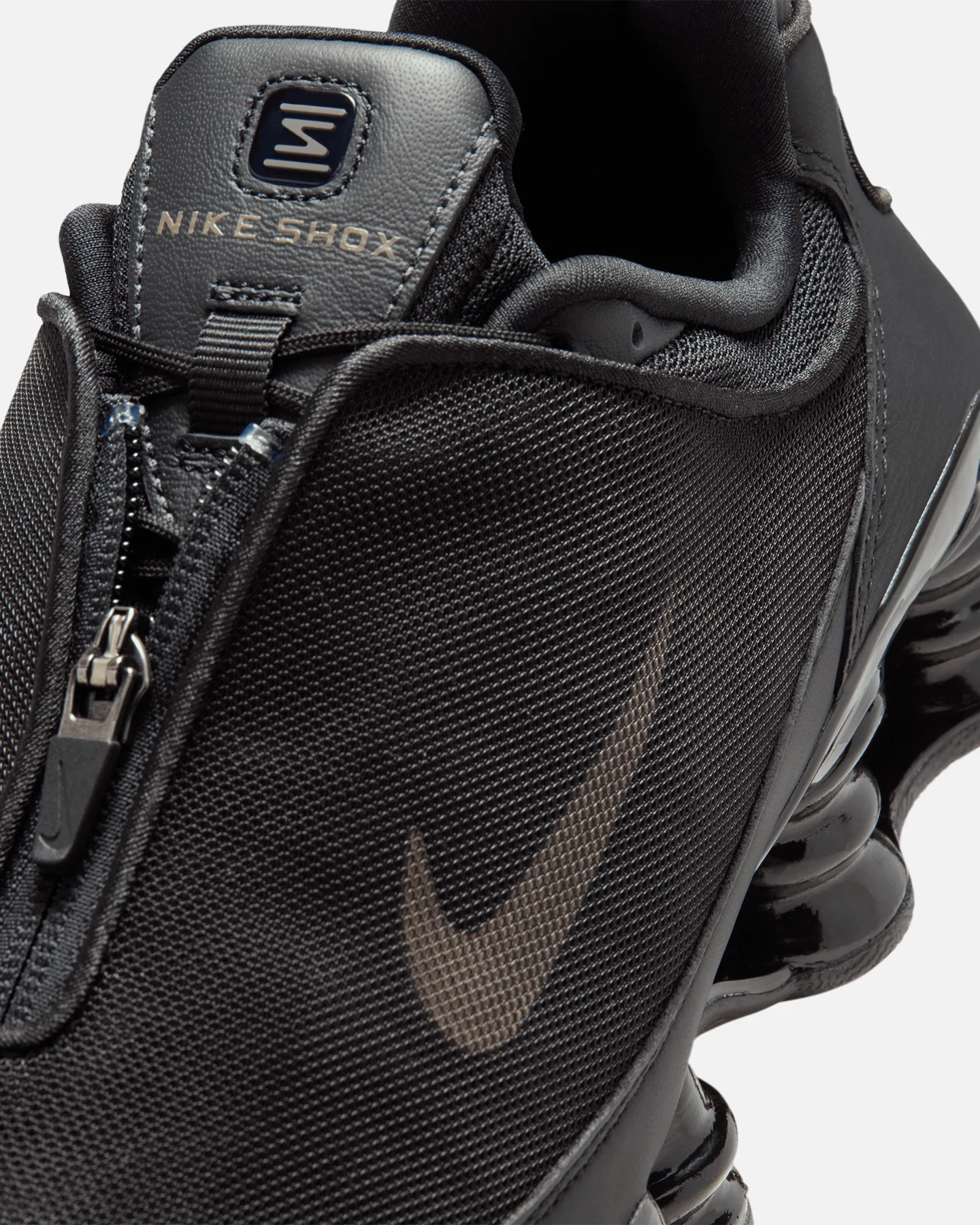 Nike Women's Shox TL Black/Black - Image 6