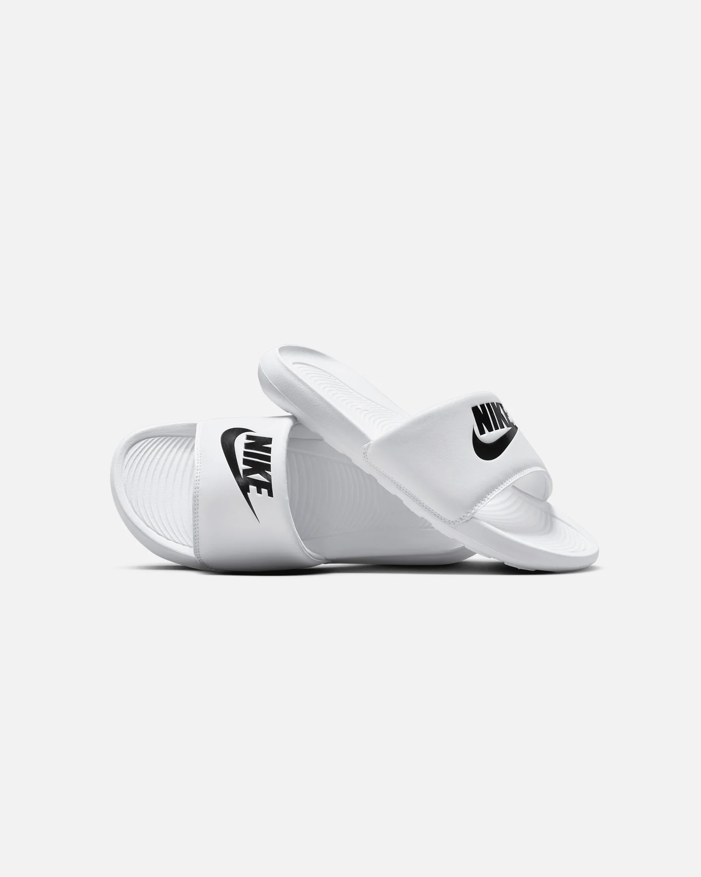 Nike Women's Victori One Slide White/Black - Image 3