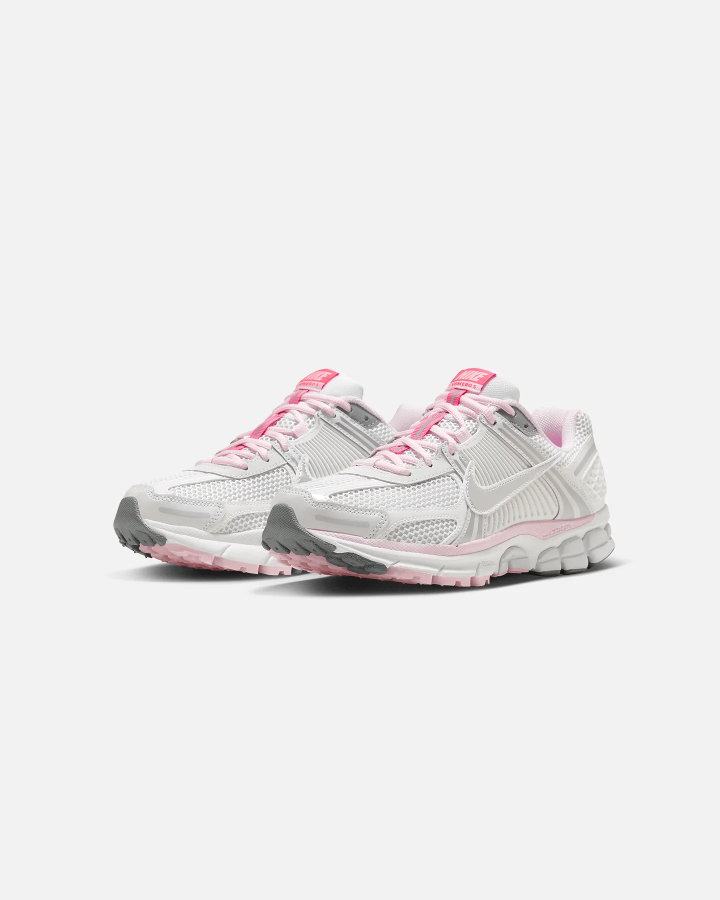 Nike Women's Zoom Vomero 5 Photon Dust/Metallic Silver-Summit White - Image 2