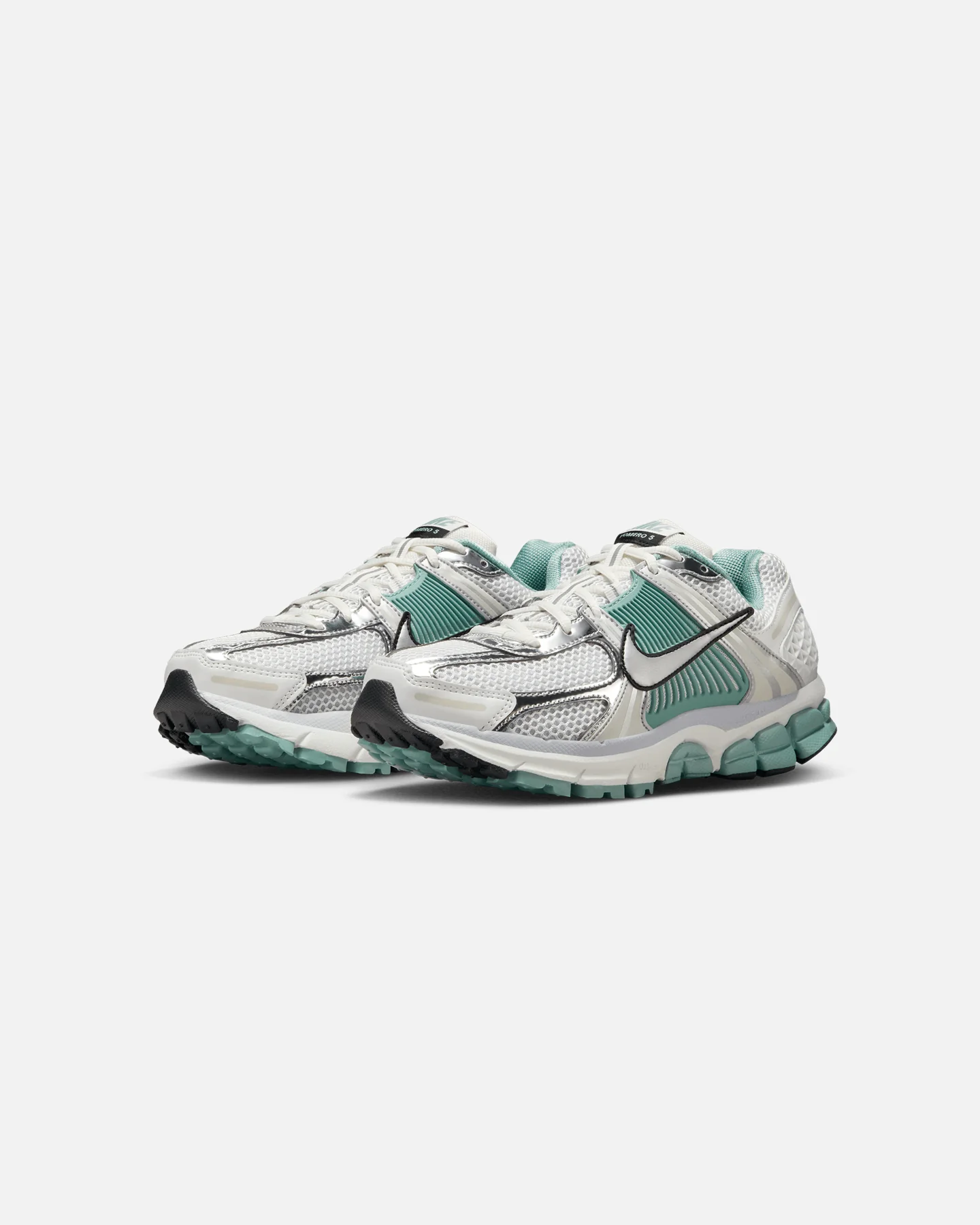 Nike Women's Zoom Vomero 5 Summit White/Metallic Silver-Wolf Grey - Image 2
