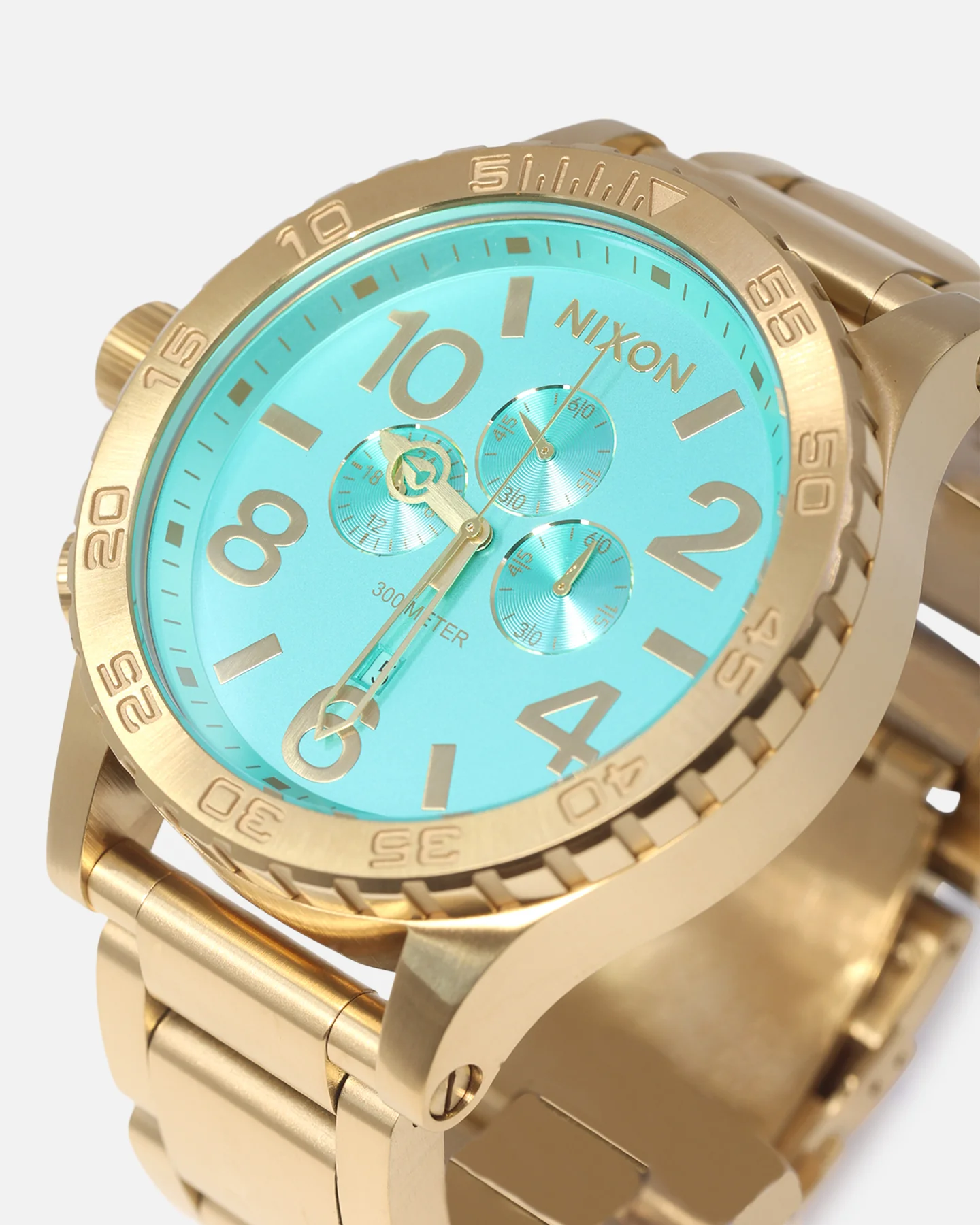 Nixon 51-30 Chrono Gold/Turquoise - Image 5